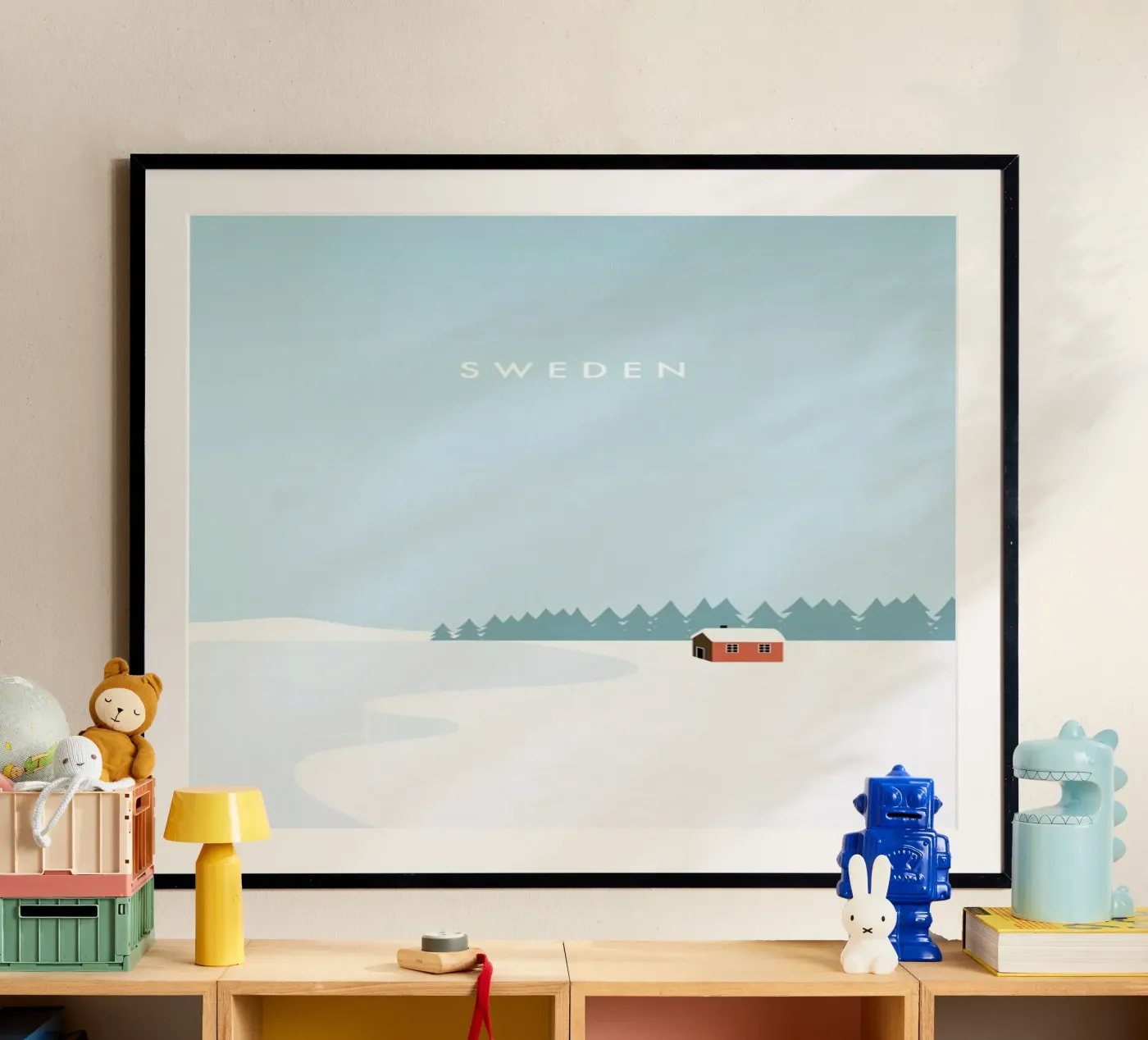 Sweden poster by Katinka Reinke