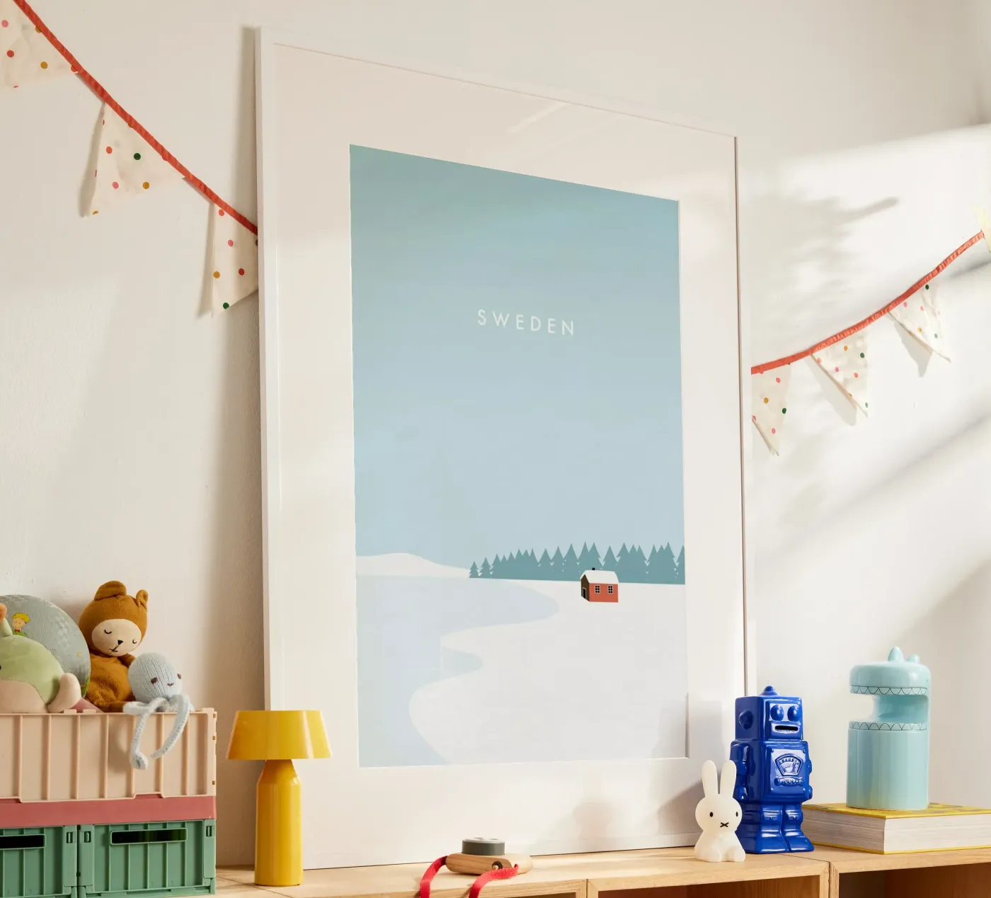 Sweden poster by Katinka Reinke