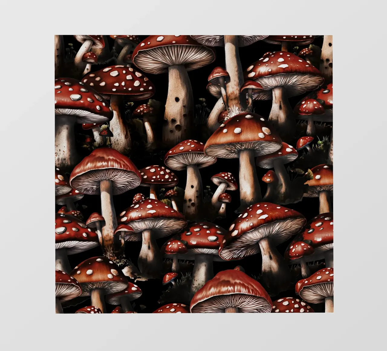 Mushroom Paradise IV pellicola backlit da burcukorkmazyurek