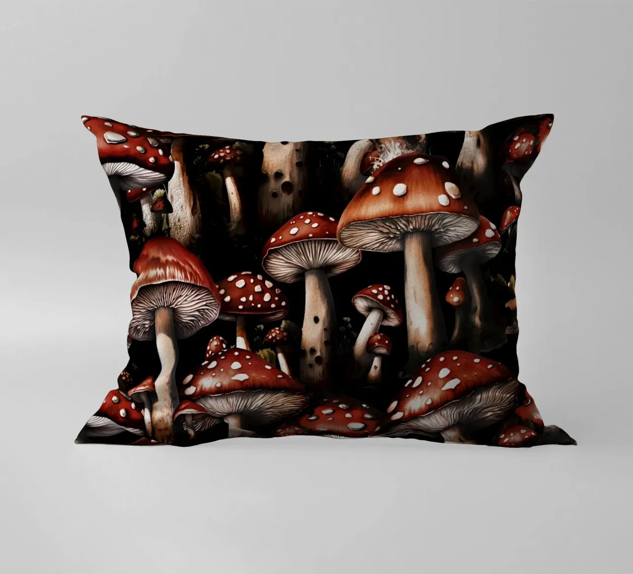 Mushroom Paradise IV cuscino da burcukorkmazyurek