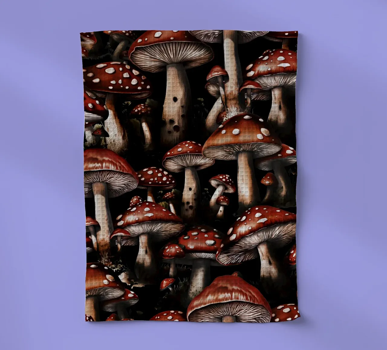 Mushroom Paradise IV canovaccio da cucina da burcukorkmazyurek