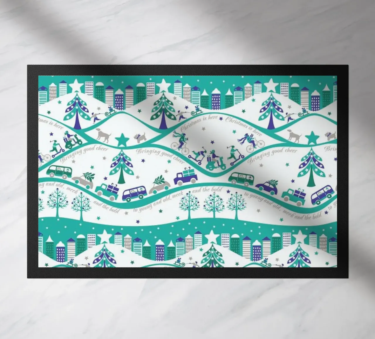 Winterscape zerbino da Catherine Aguilar