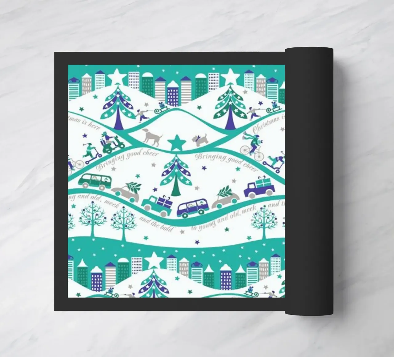 Winterscape zerbino da Catherine Aguilar