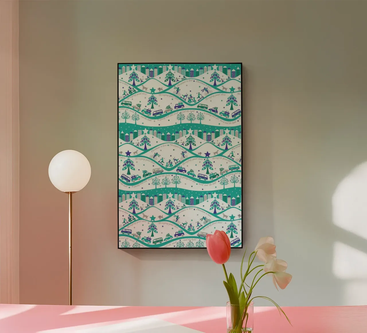 Winterscape plexiglass da Catherine Aguilar