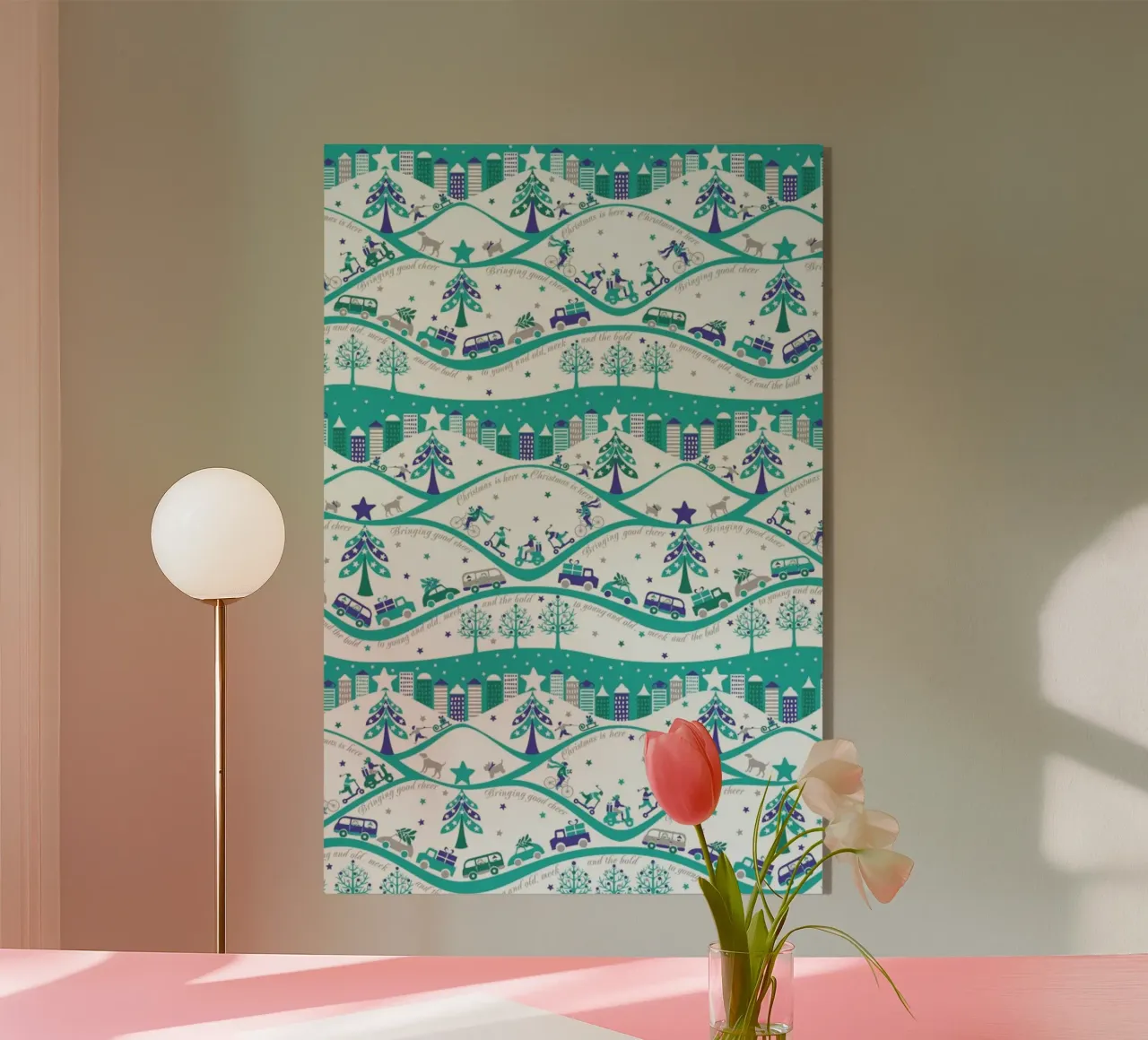 Winterscape plexiglass da Catherine Aguilar