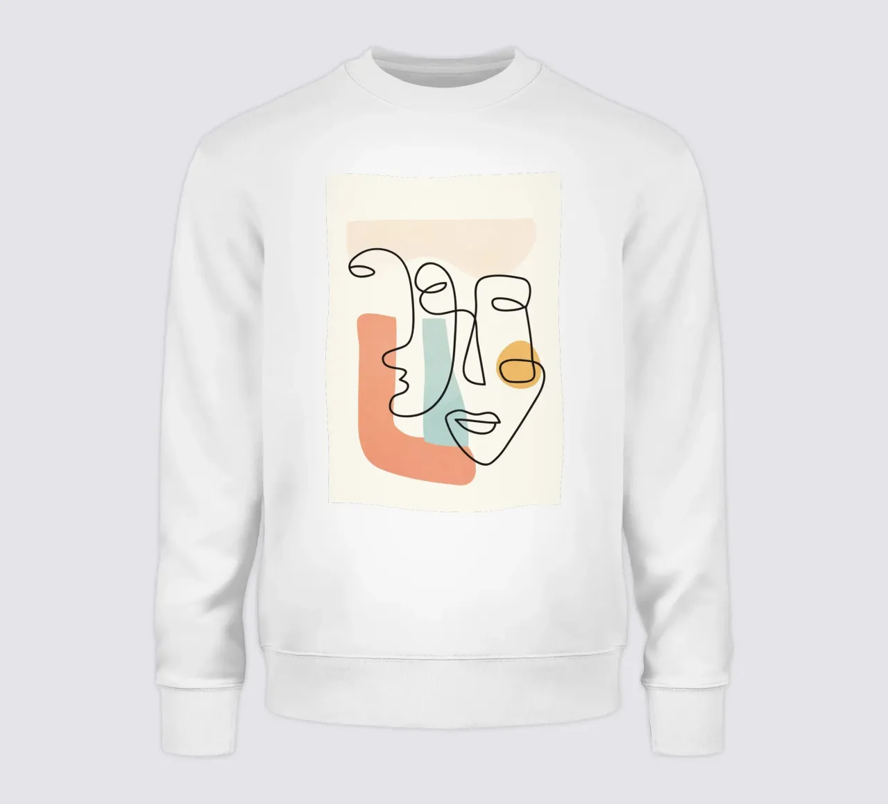 Abstract Faces 4 felpa da cityart