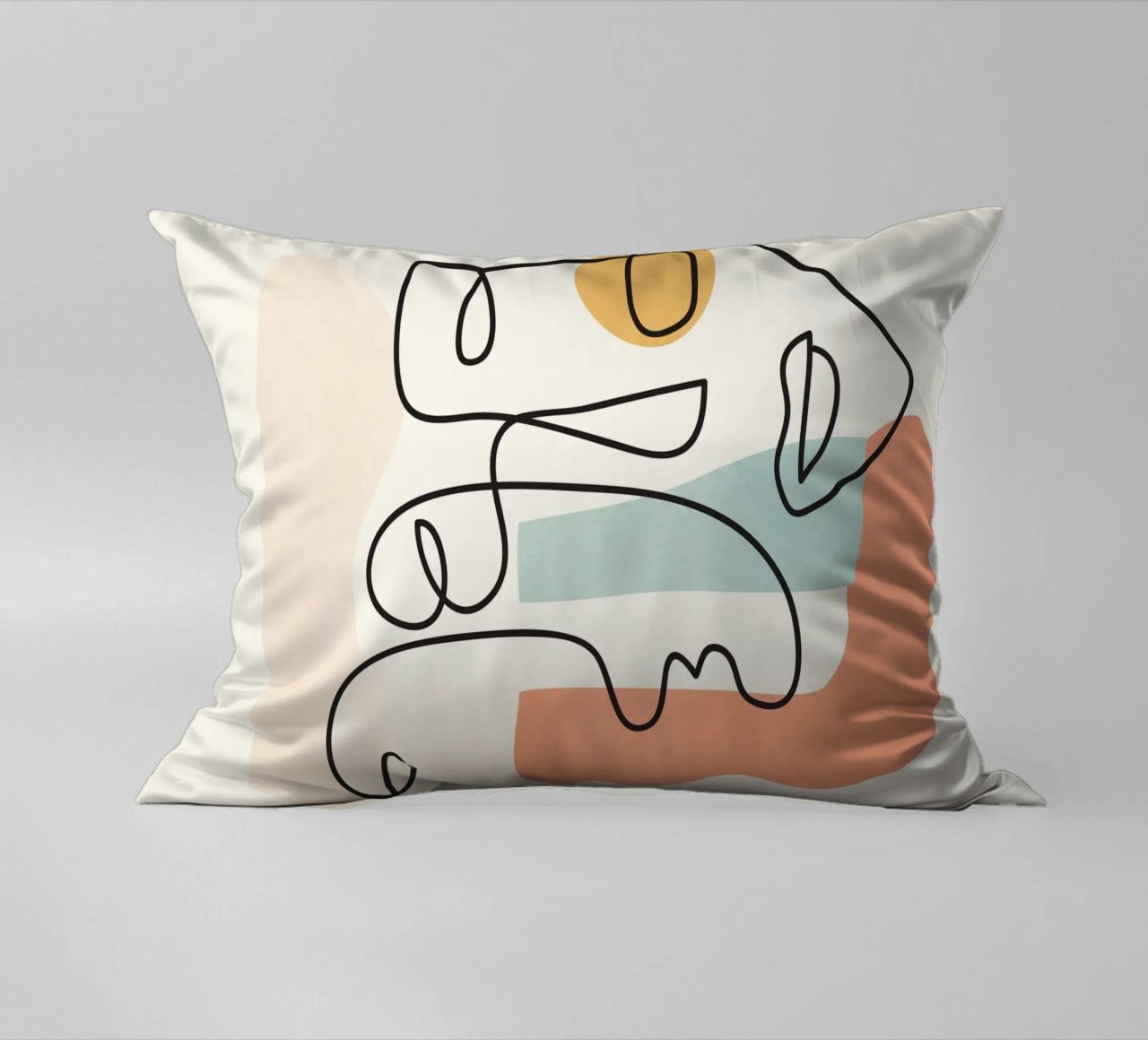 Abstract Faces 4 cuscino da cityart