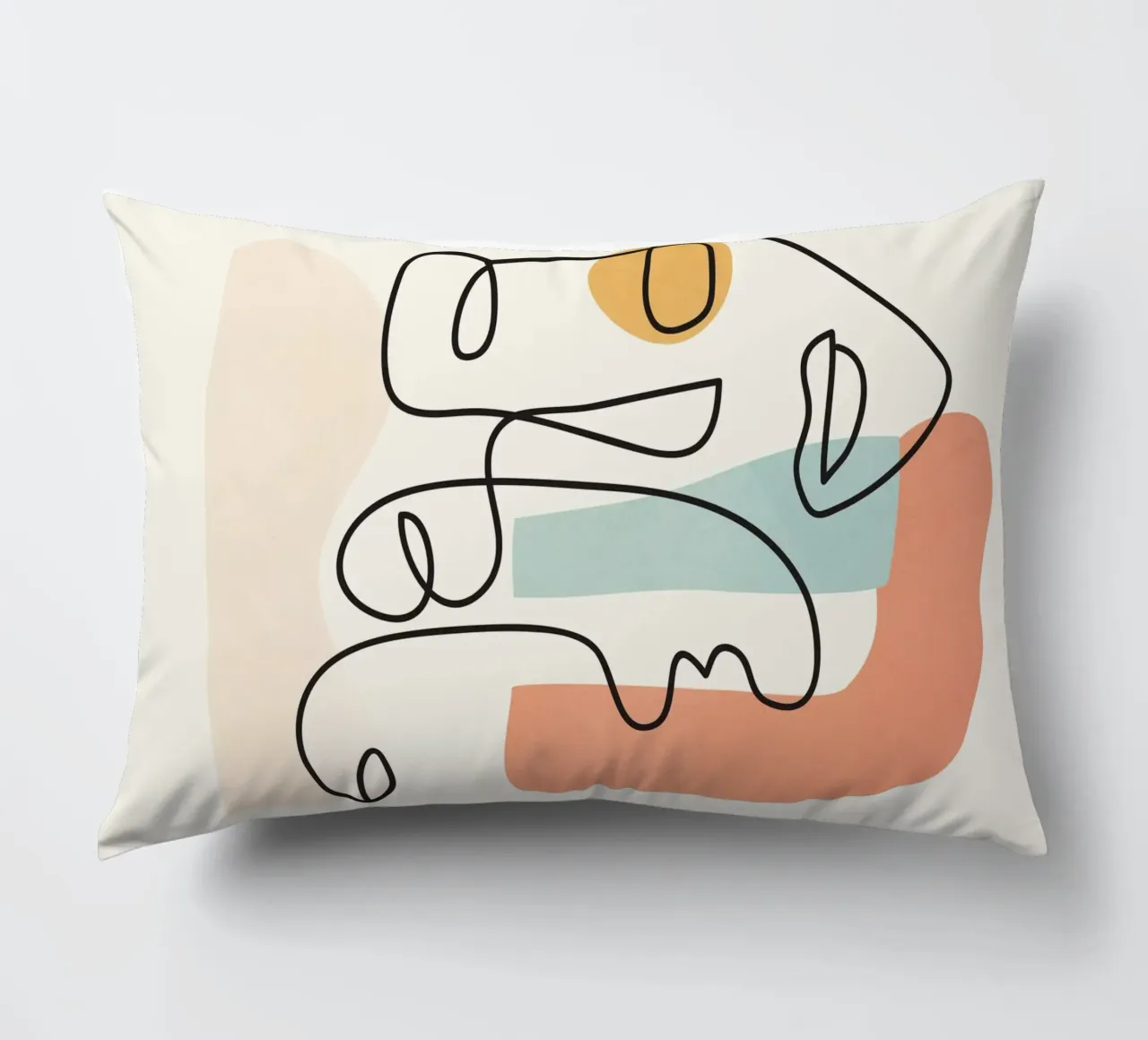 Abstract Faces 4 cuscino da cityart