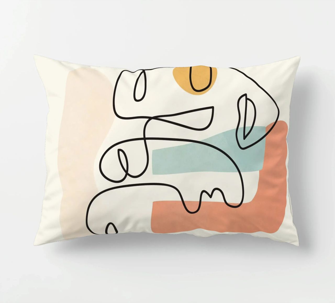 Abstract Faces 4 cuscino da cityart