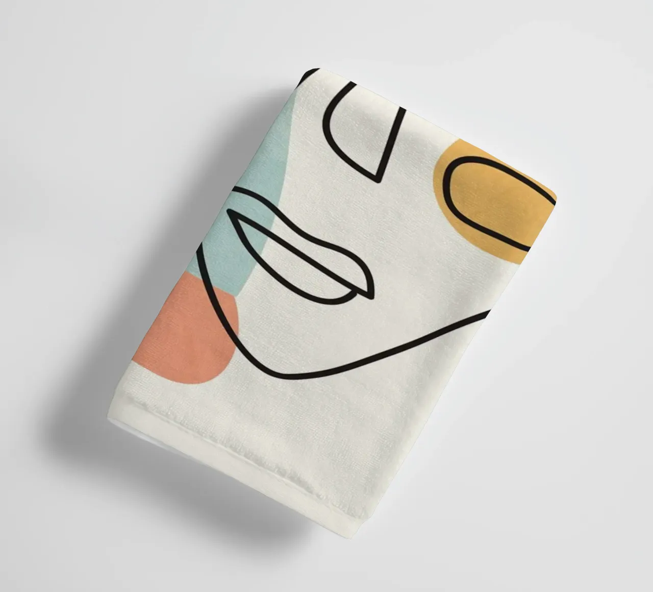 Abstract Faces 4 asciugamano da bagno da cityart