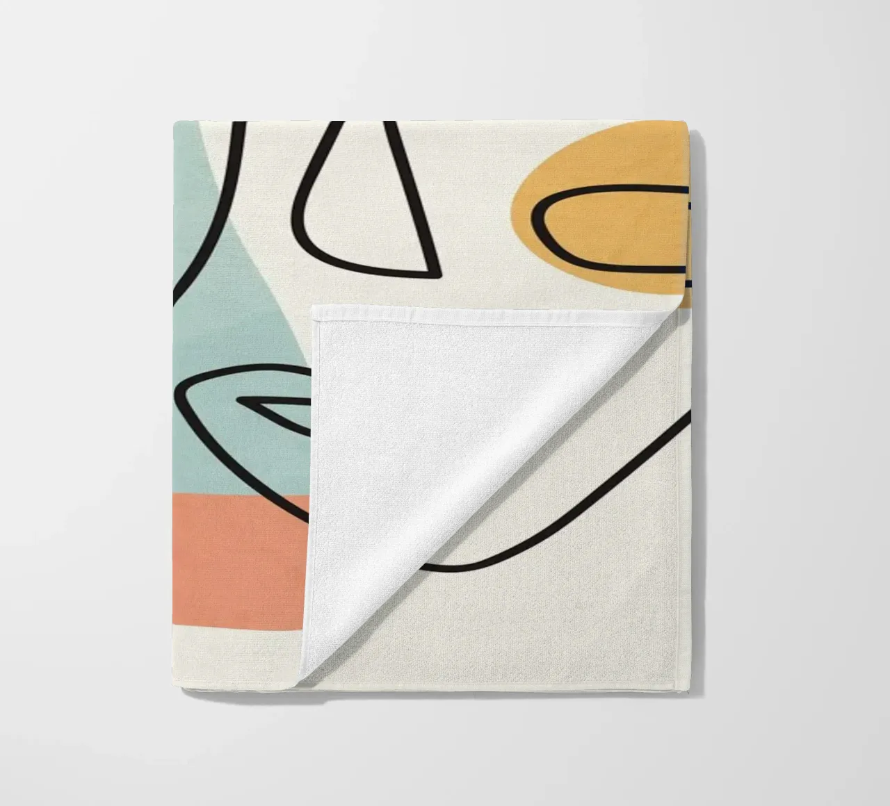Abstract Faces 4 toalla de playa de cityart
