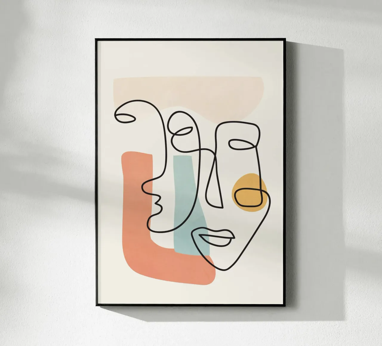 Abstract Faces 4 acrylic glass by cityart