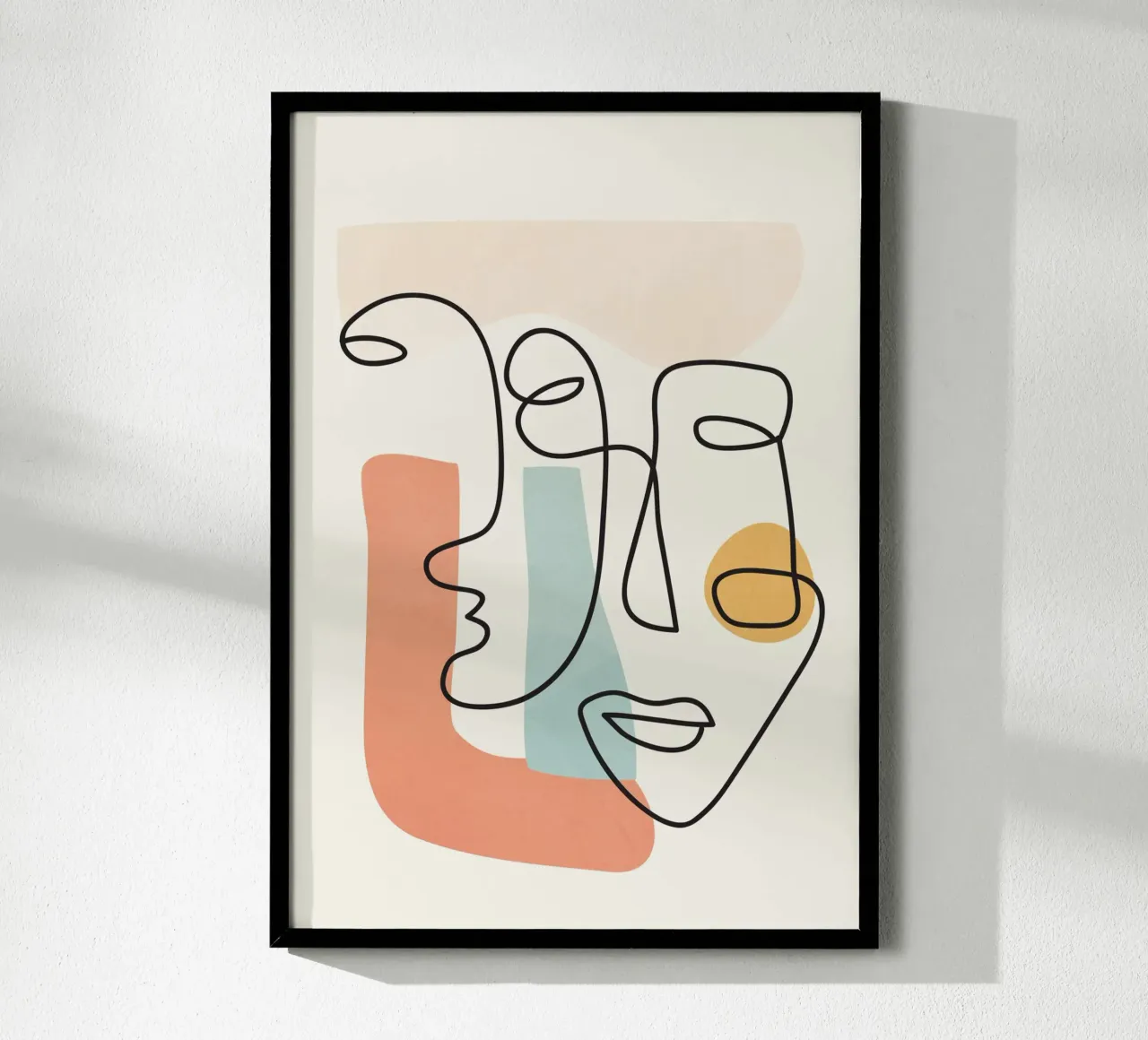 Abstract Faces 4 poster da cityart