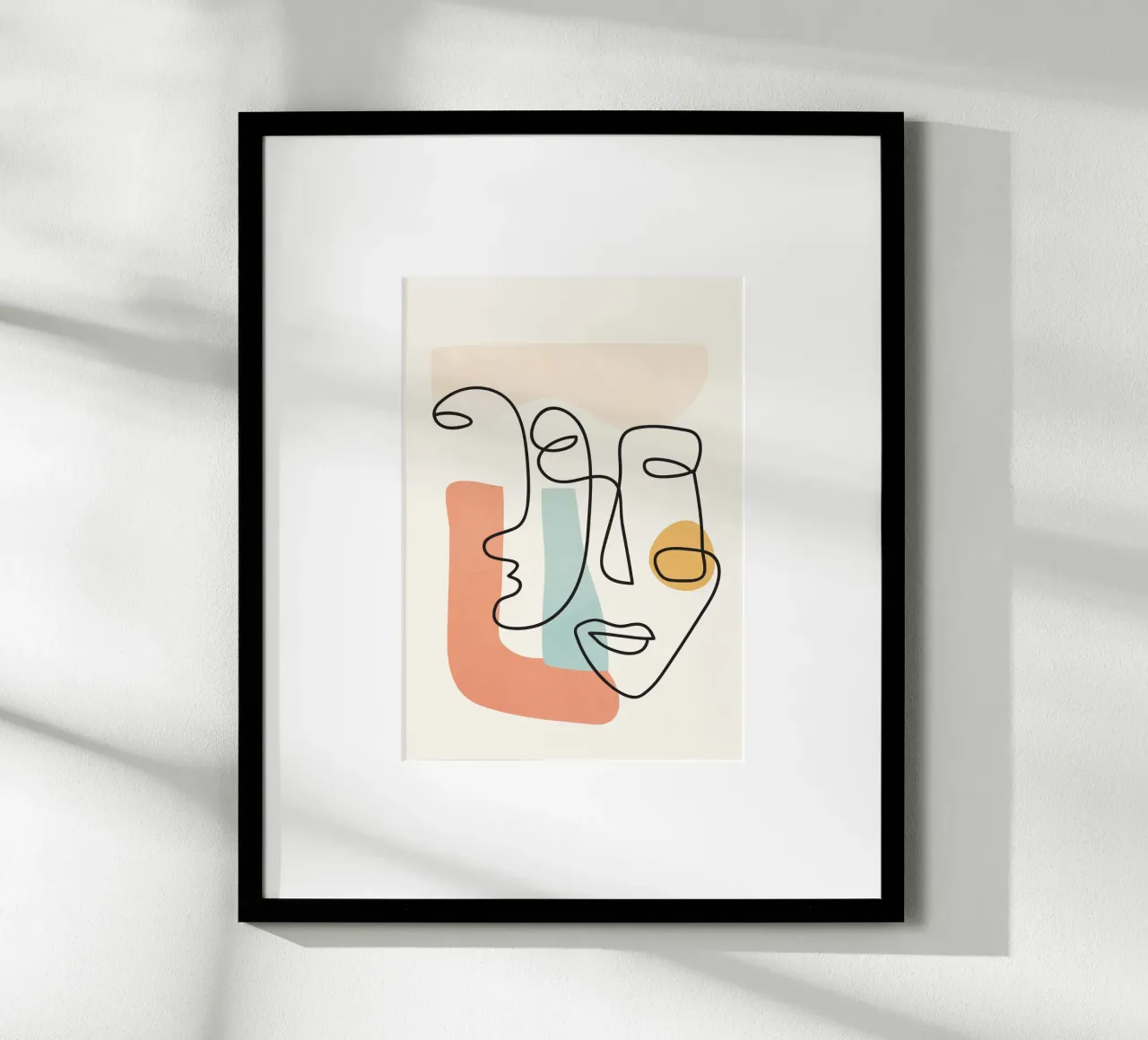 Abstract Faces 4 poster da cityart