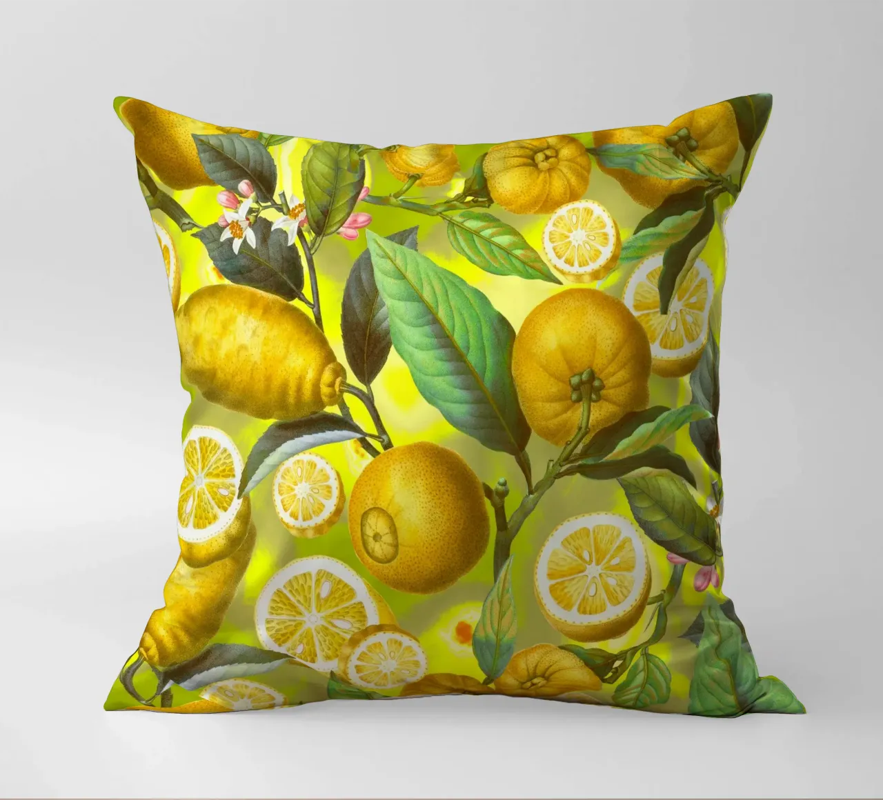 Cyber Lime Summer cuscino da burcukorkmazyurek