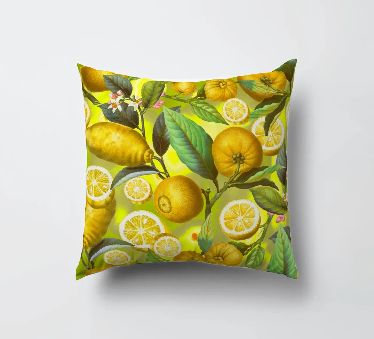 Cyber Lime Summer cuscino da burcukorkmazyurek