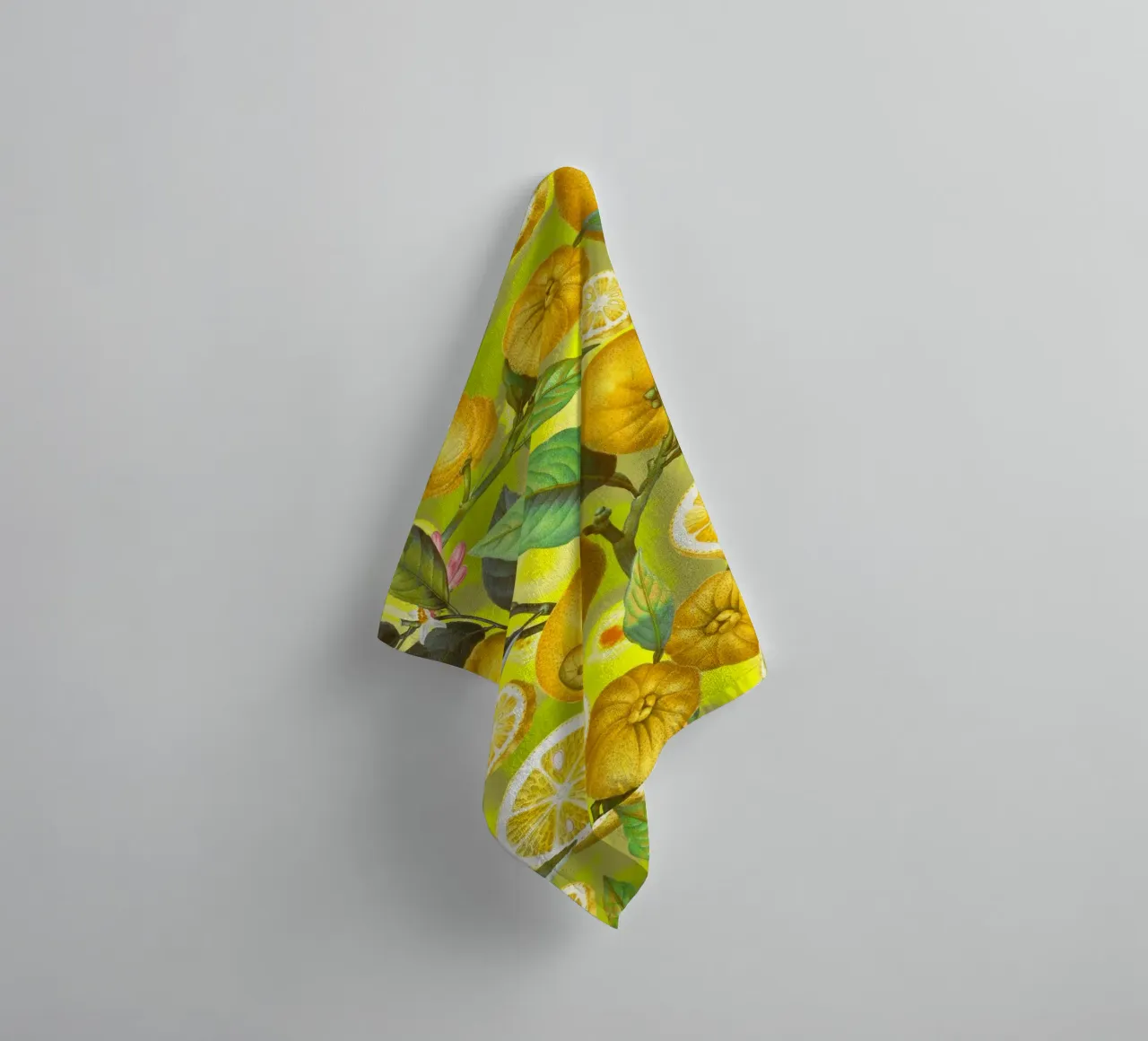 Cyber Lime Summer asciugamano da bagno da burcukorkmazyurek