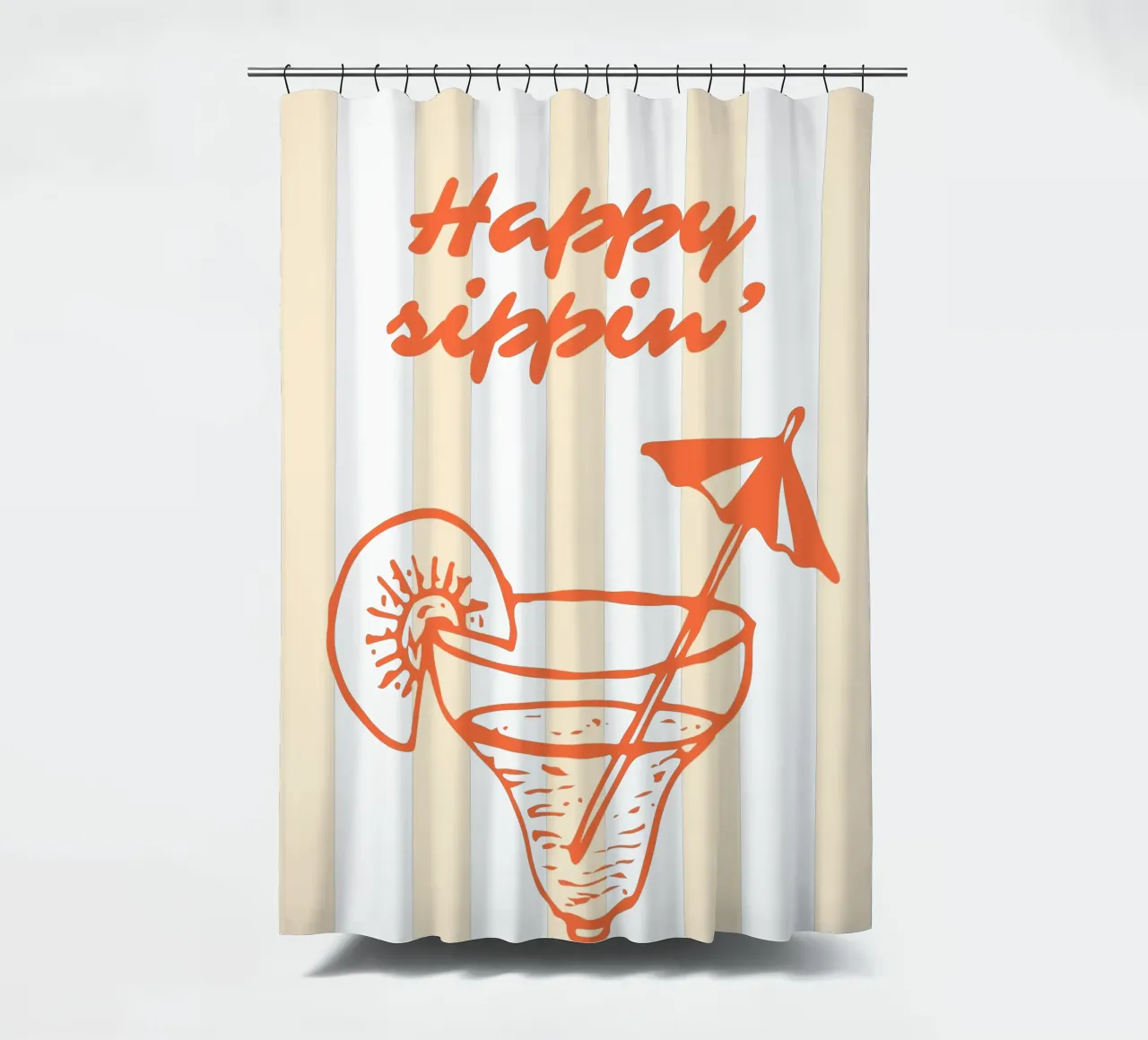 Cocktail Culture - Summer Serie III shower curtain by Bureau Purpur