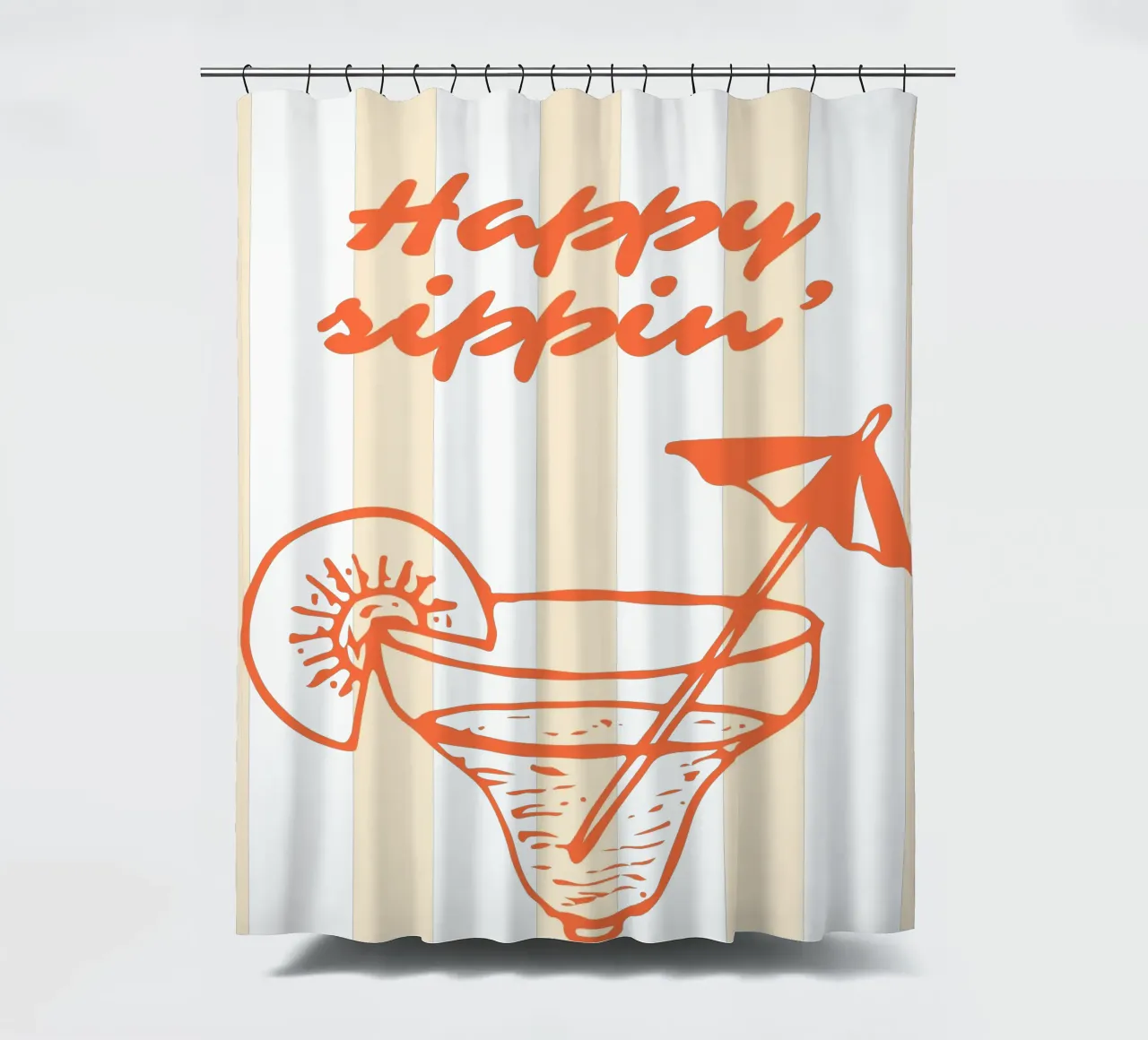 Cocktail Culture - Summer Serie III shower curtain by Bureau Purpur