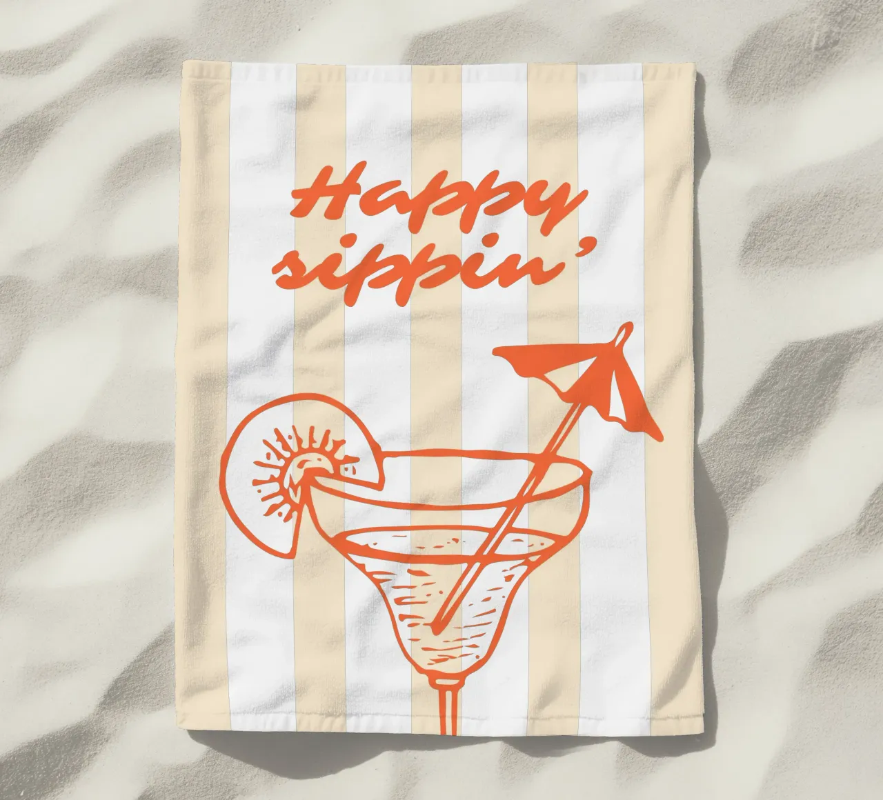 Cocktail Culture - Summer Serie III beach towel by Bureau Purpur