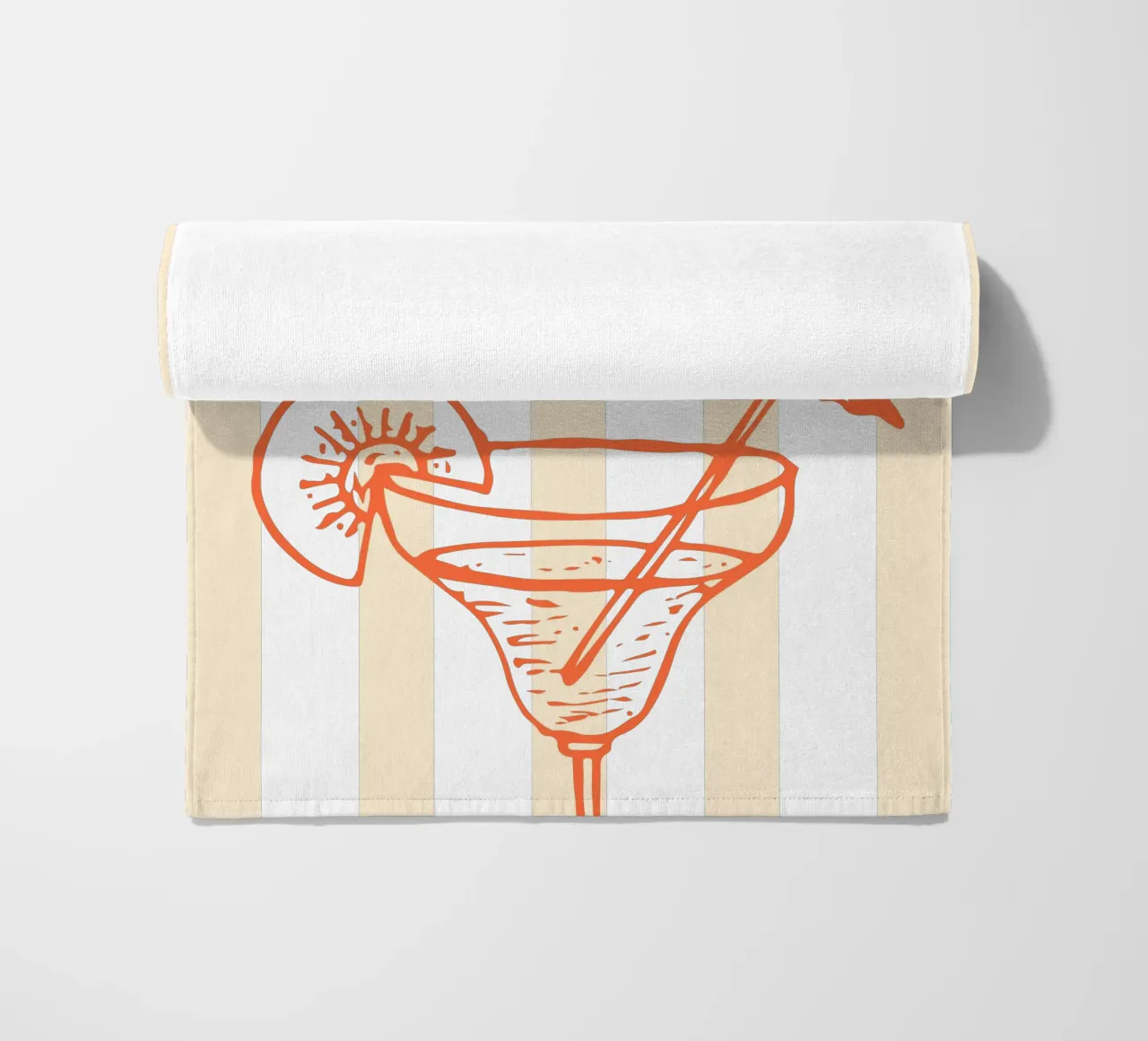 Cocktail Culture - Summer Serie III beach towel by Bureau Purpur