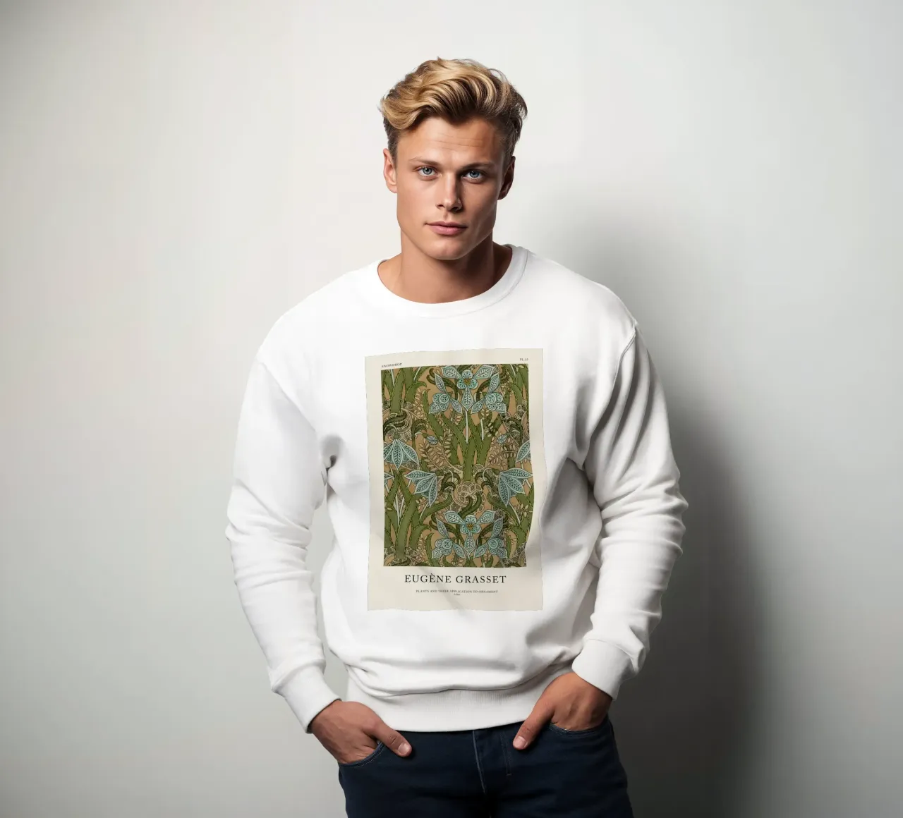 Grasset - Snowdrop 33 felpa da Vintage by JUNIQE