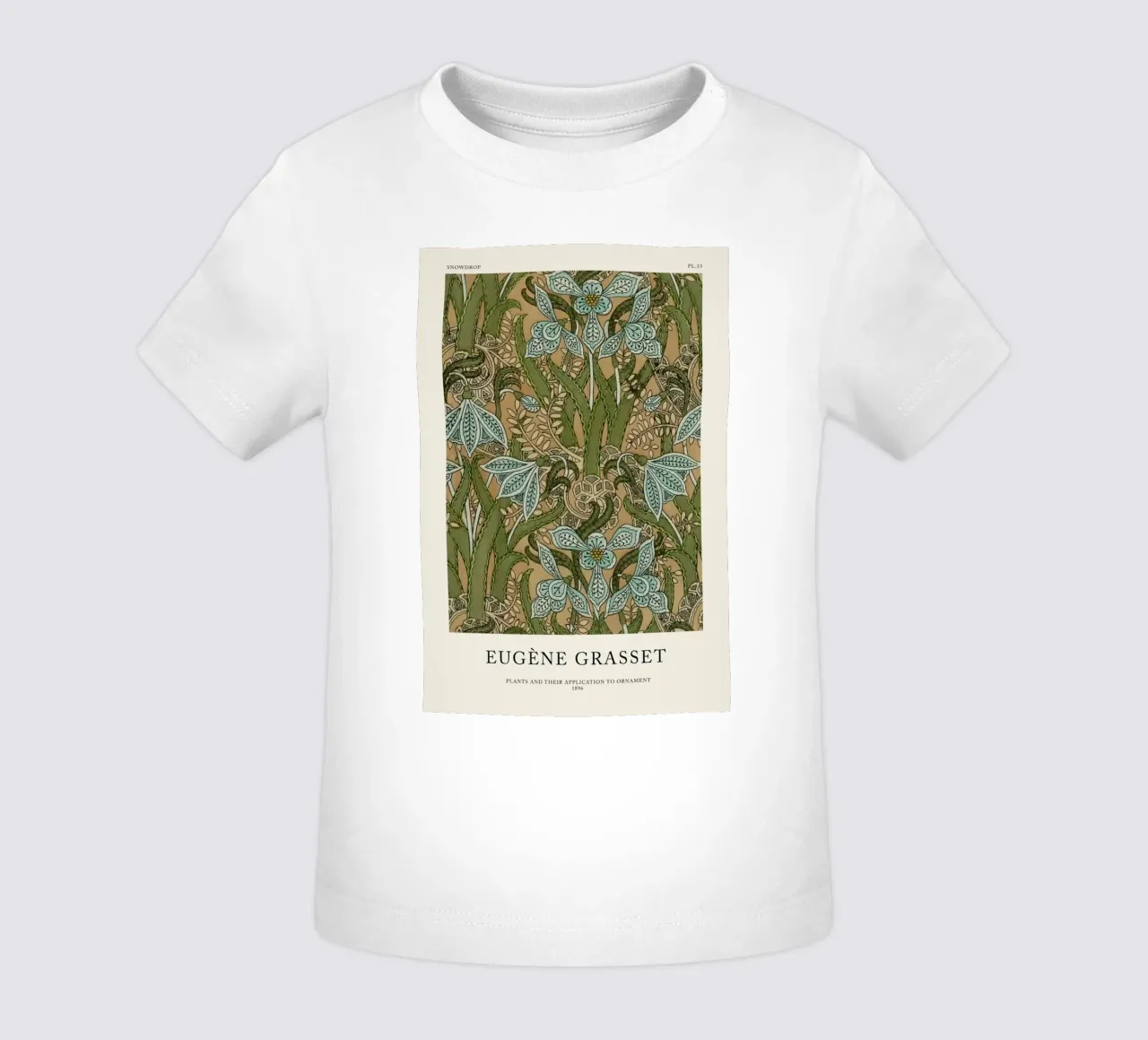 Grasset - Snowdrop 33 maglietta neonato da Vintage by JUNIQE