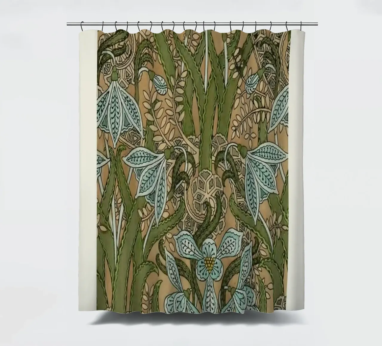 Grasset - Snowdrop 33 tenda da doccia da Vintage by JUNIQE