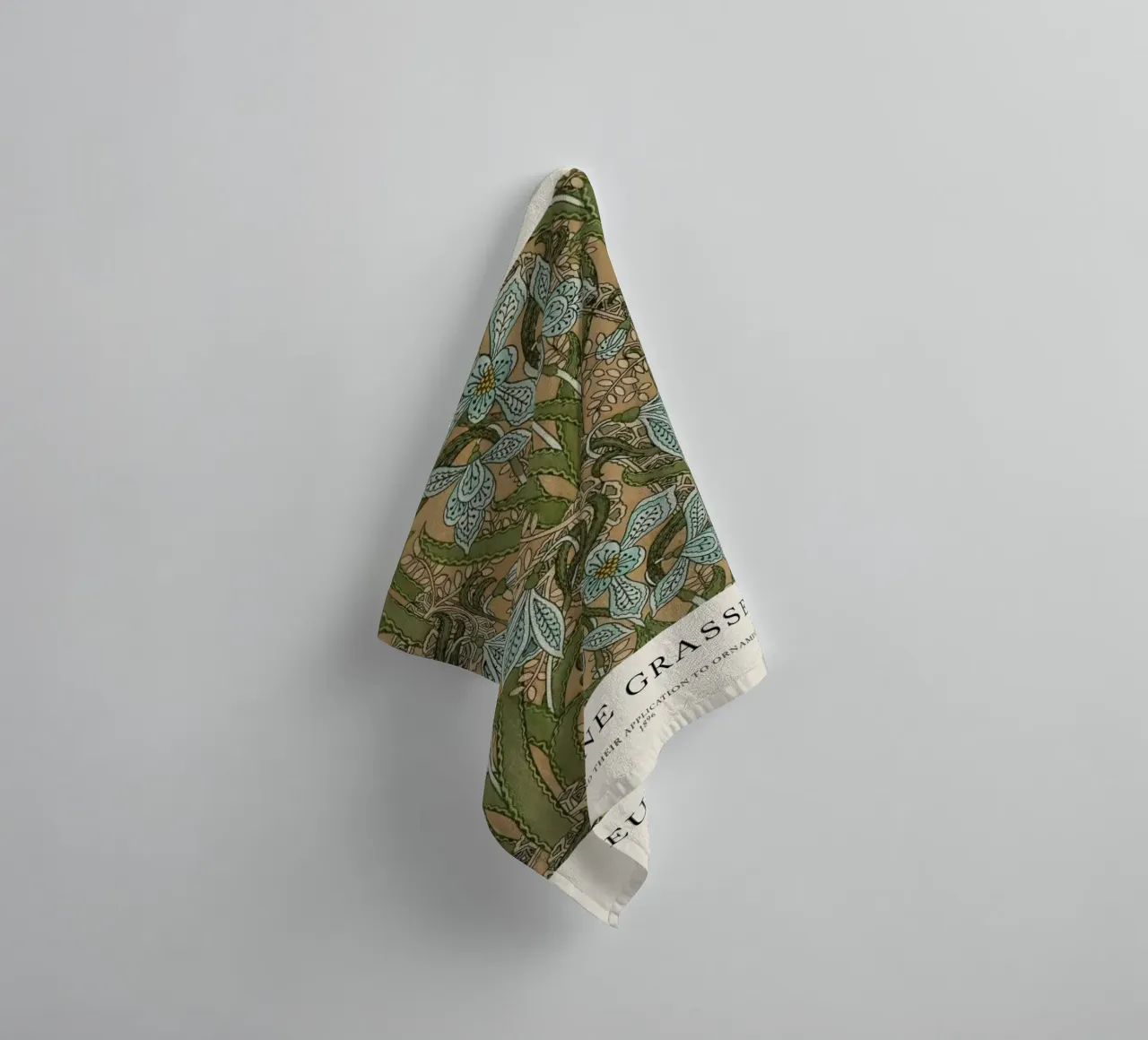 Grasset - Snowdrop 33 asciugamano da bagno da Vintage by JUNIQE