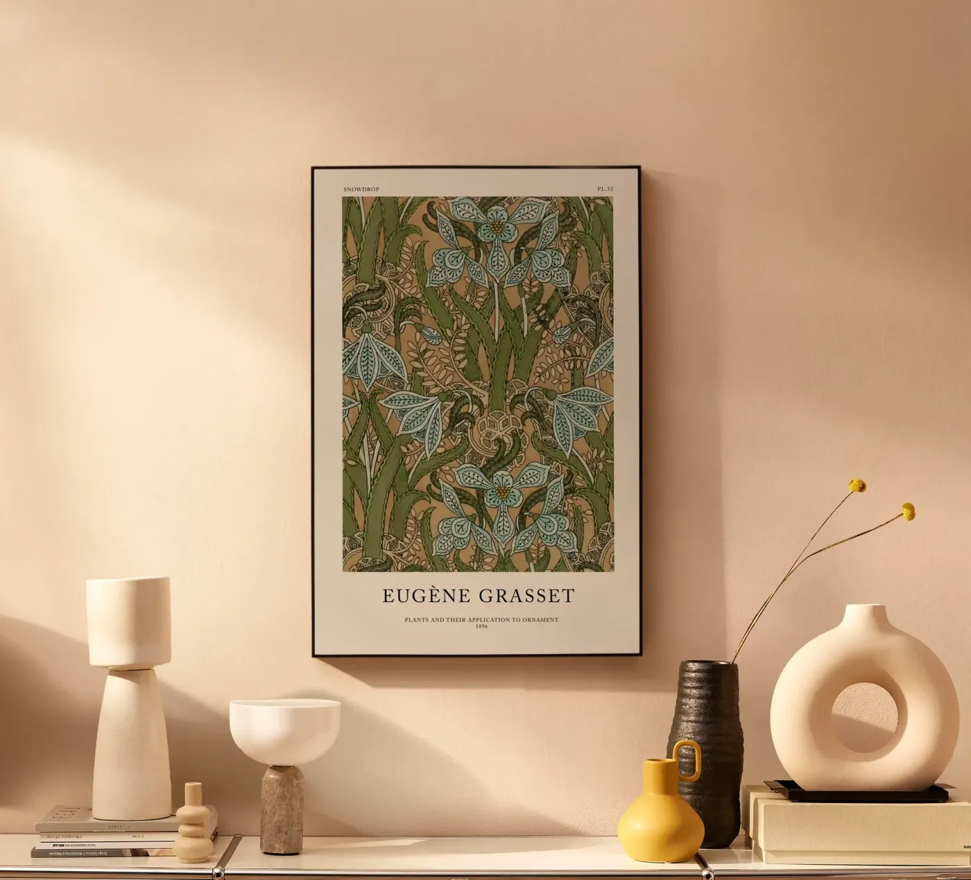 Grasset - Snowdrop 33 plexiglass da Vintage by JUNIQE