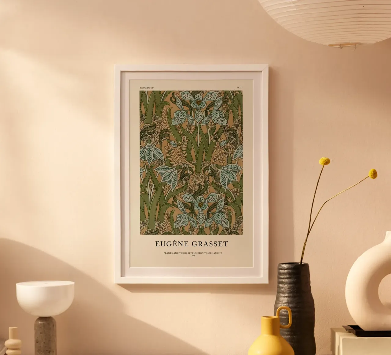 Grasset - Snowdrop 33 carta hahnemühle da Vintage by JUNIQE