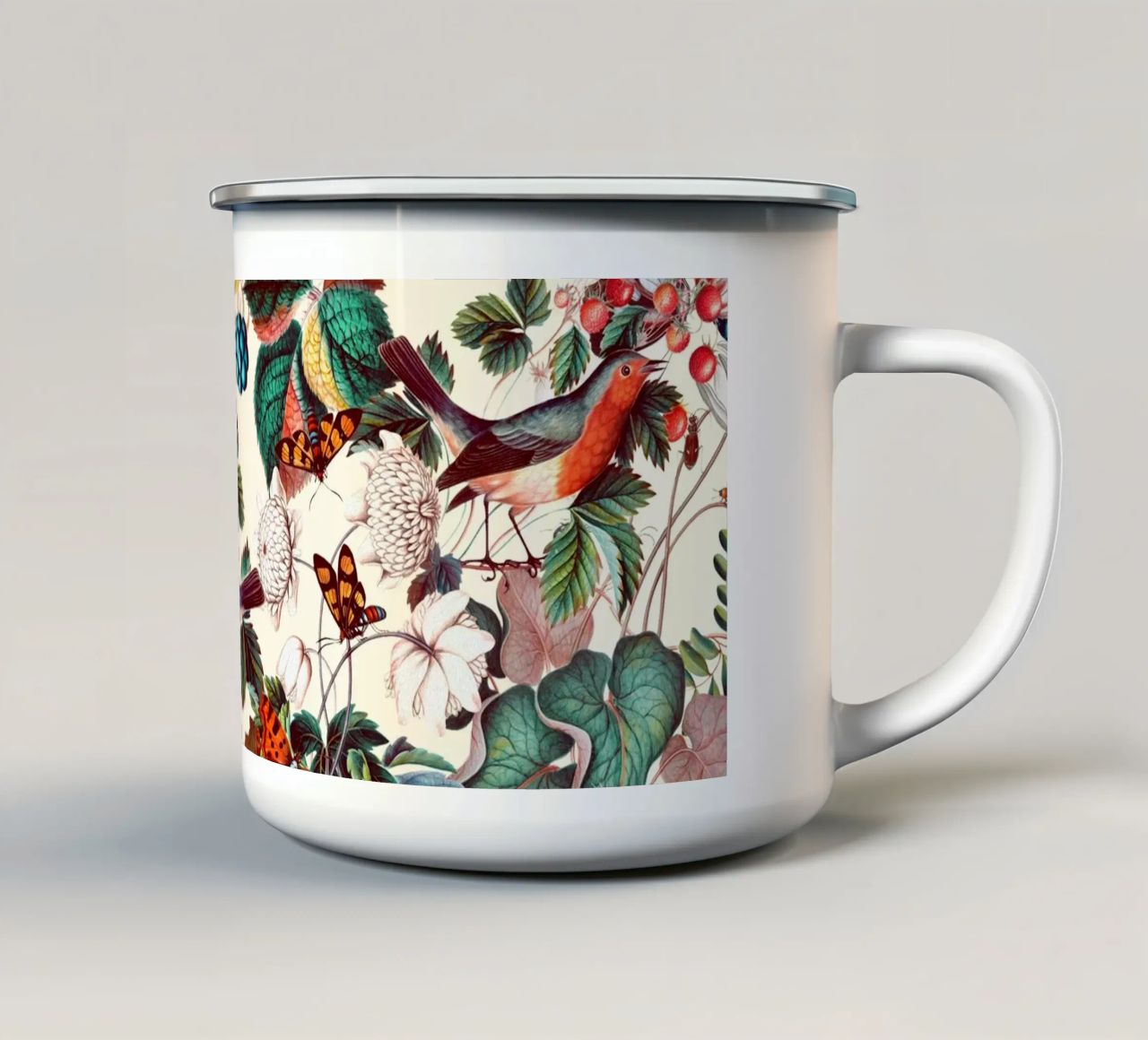 Cosmic Latte tazza in smalto da burcukorkmazyurek