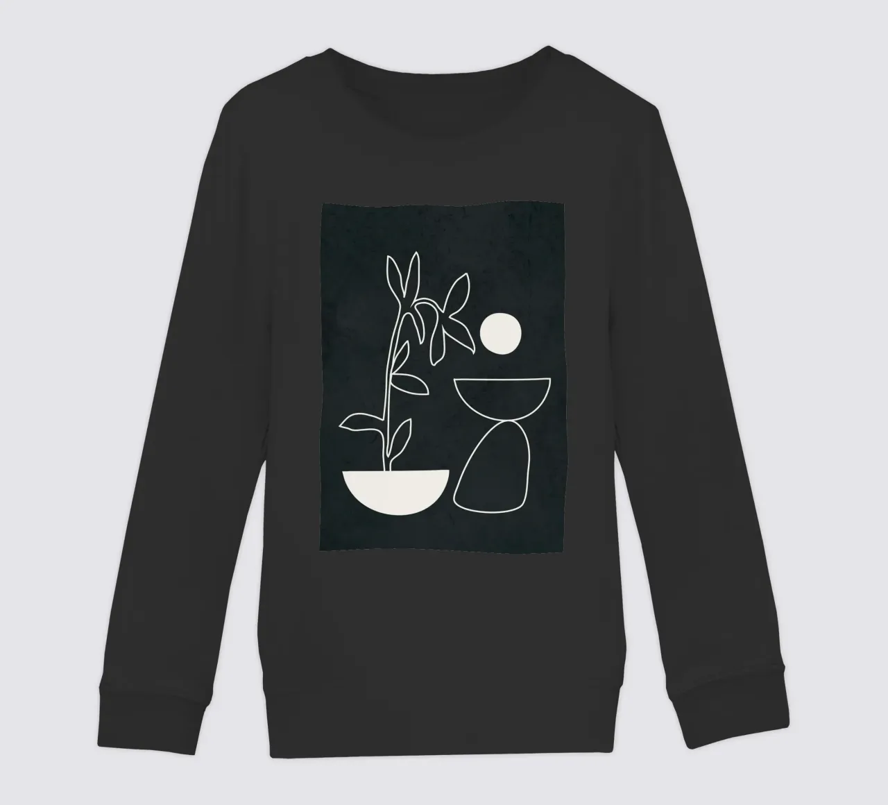 Minimal Abstract Art 1 felpa bambino da Nadjaa