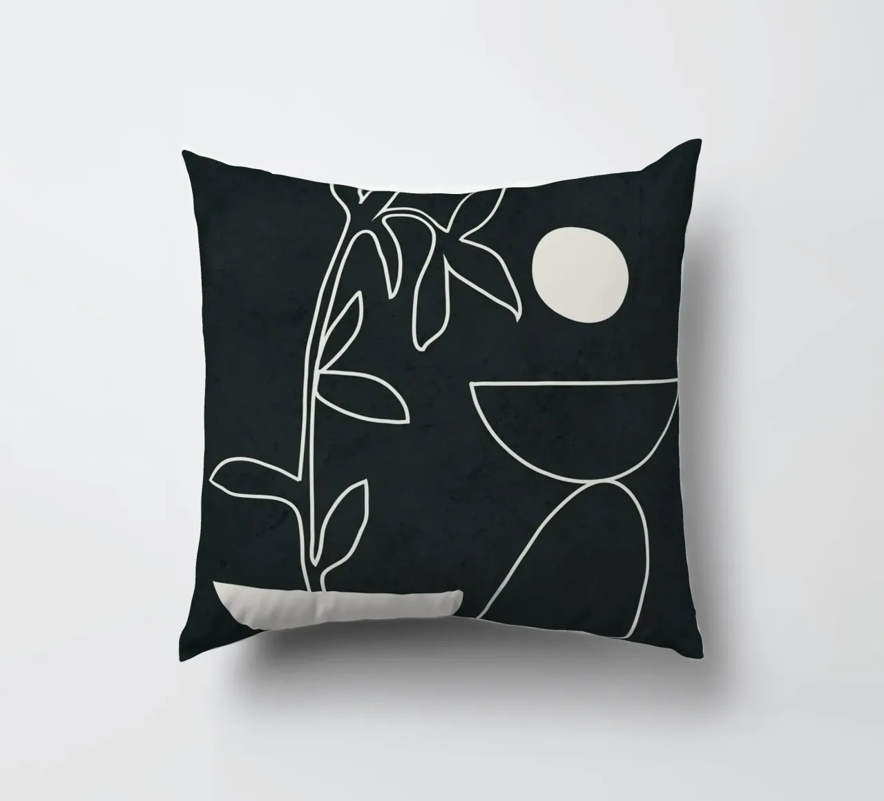 Minimal Abstract Art 1 cuscino da Nadjaa