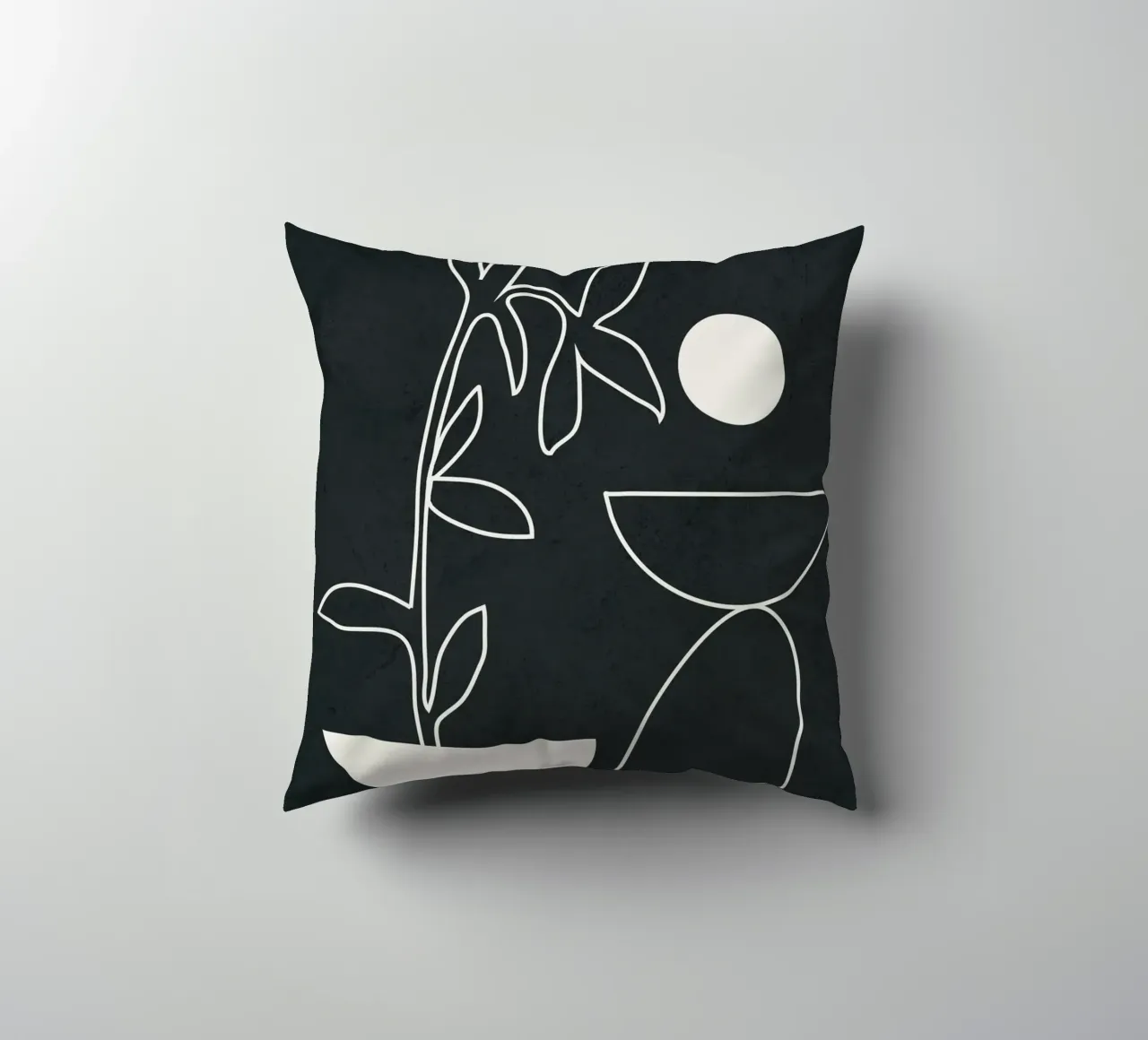 Minimal Abstract Art 1 cuscino da Nadjaa