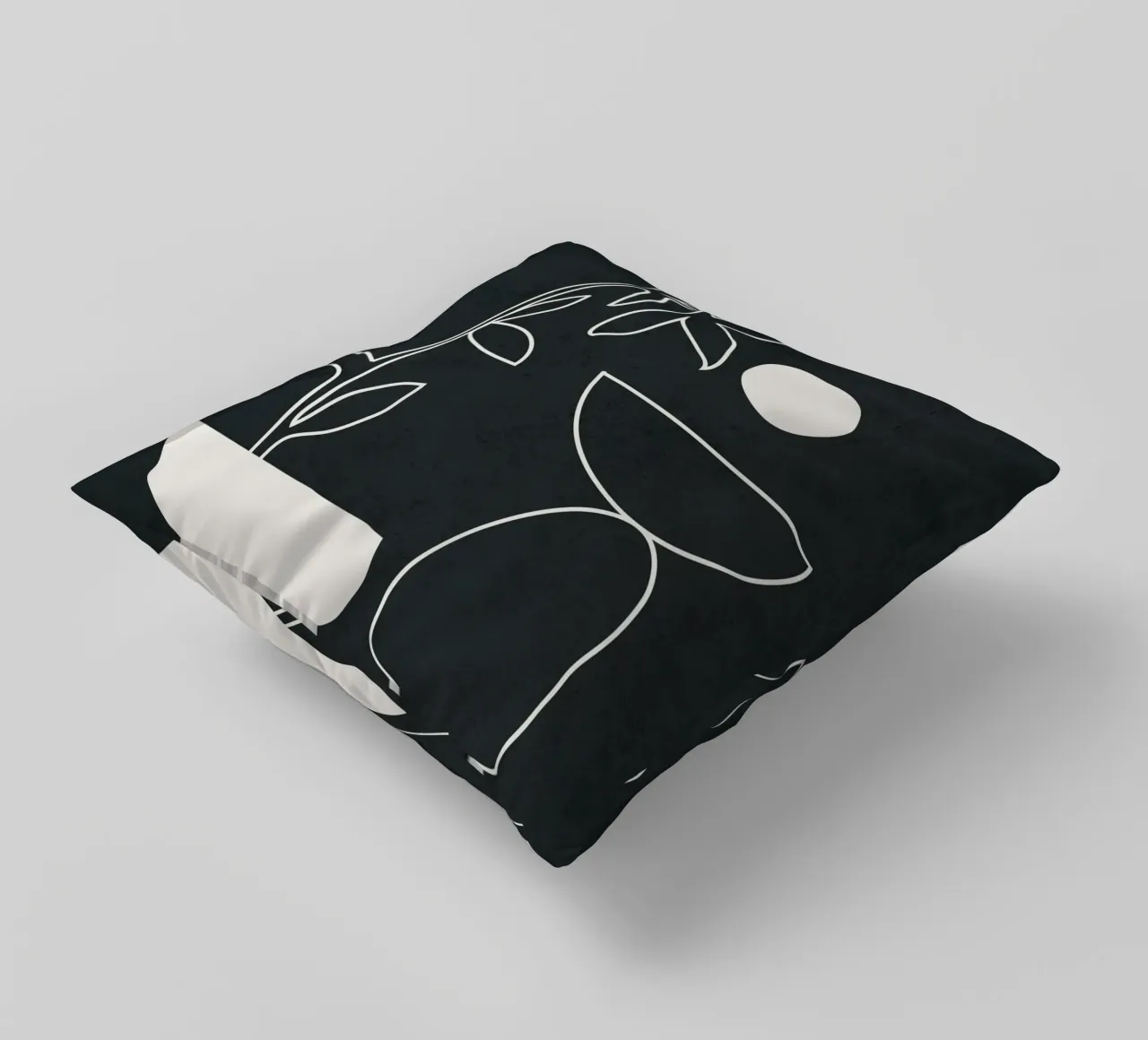 Minimal Abstract Art 1 cuscino da Nadjaa