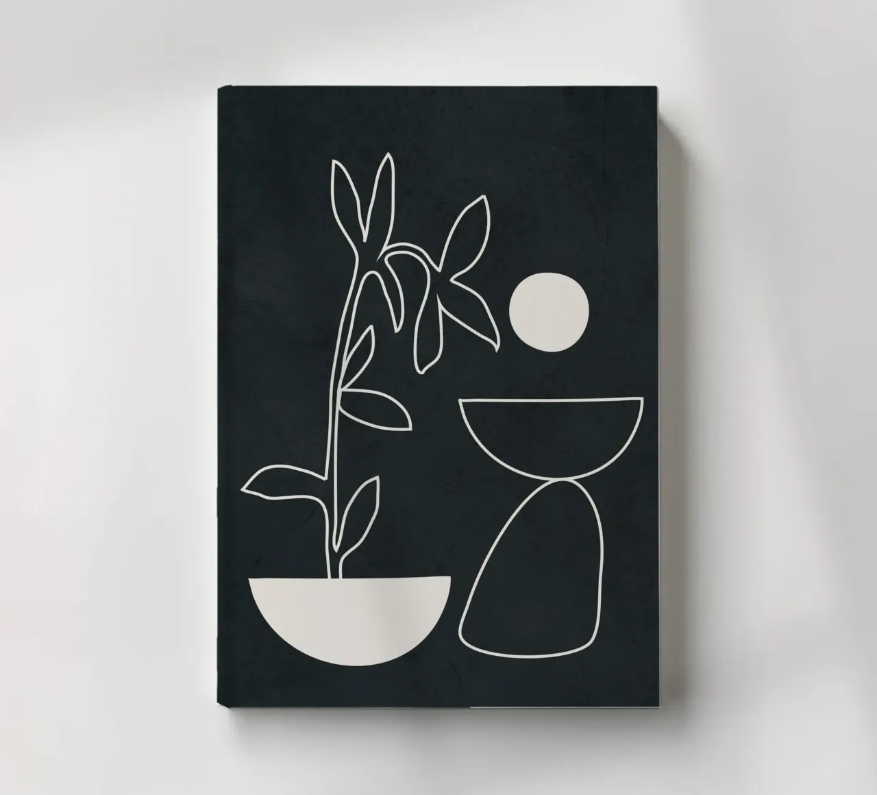 Minimal Abstract Art 1 diario da Nadjaa