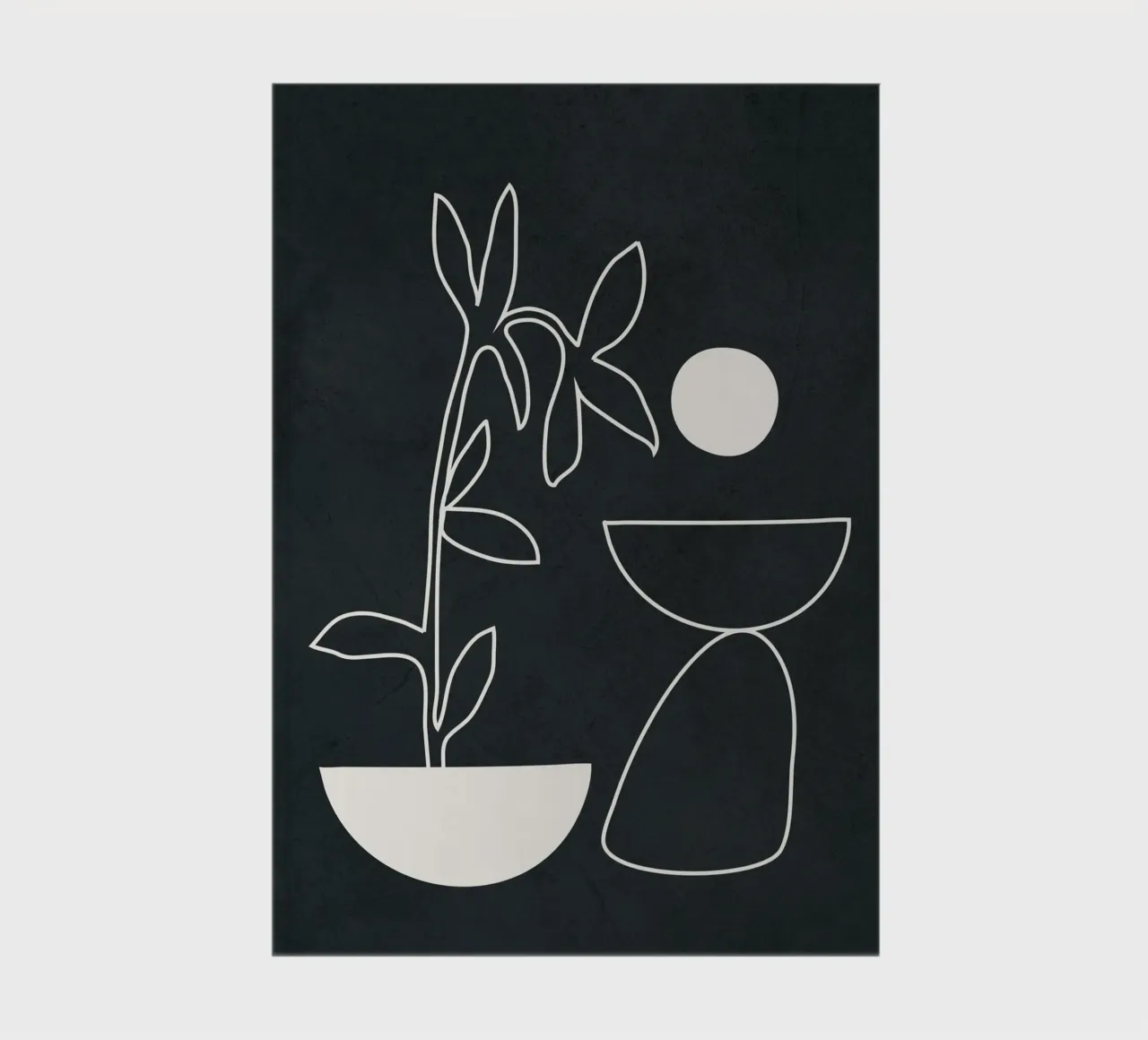 Minimal Abstract Art 1 diario da Nadjaa