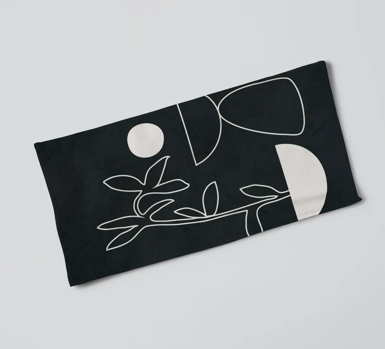 Minimal Abstract Art 1 asciugamano da bagno da Nadjaa