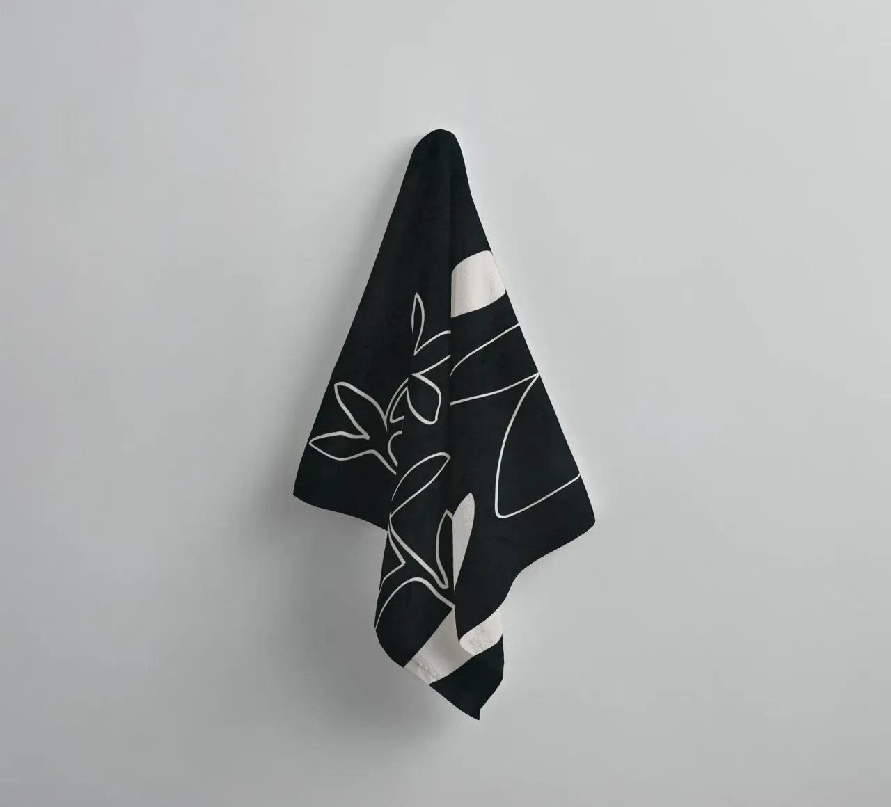 Minimal Abstract Art 1 asciugamano da bagno da Nadjaa