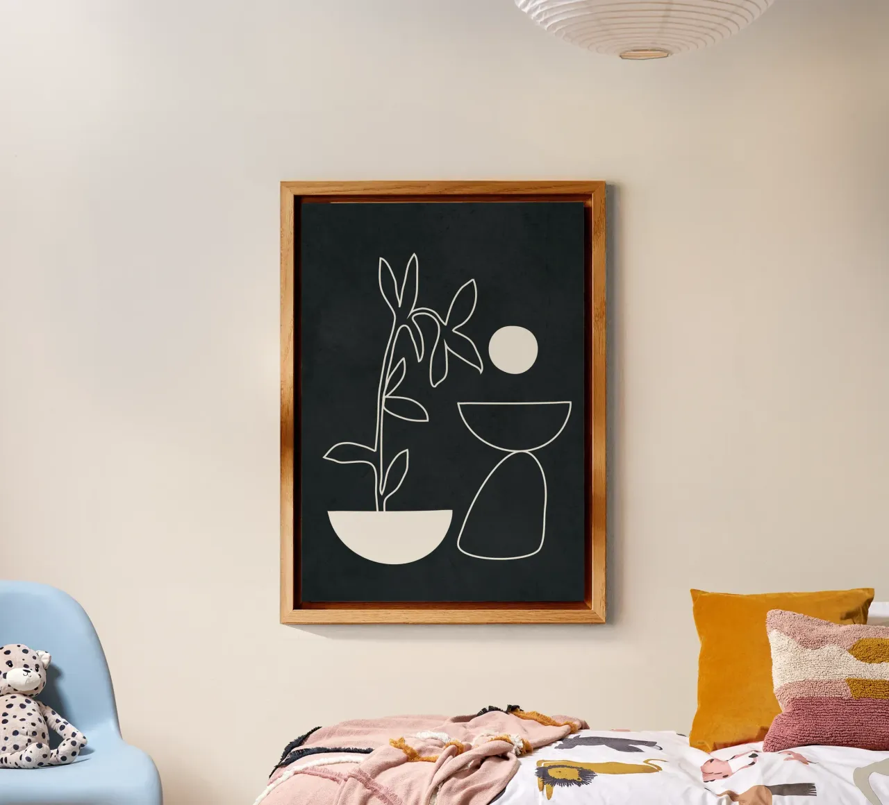 Minimal Abstract Art 1 alluminio dibond da Nadjaa