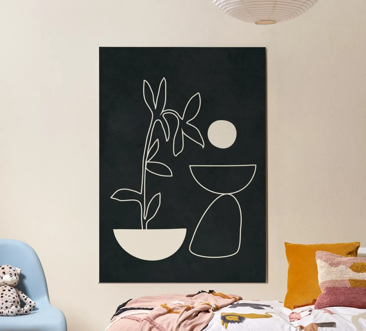 Minimal Abstract Art 1 alluminio dibond da Nadjaa