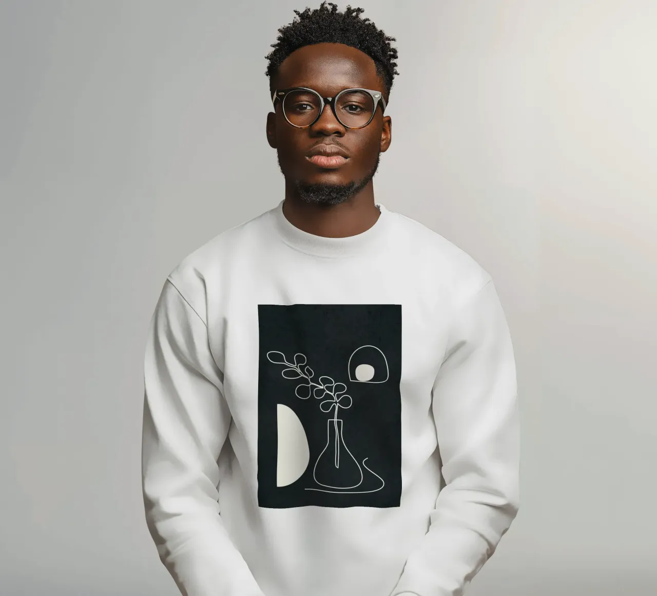 Minimal Abstract Art 2 felpa da Nadjaa