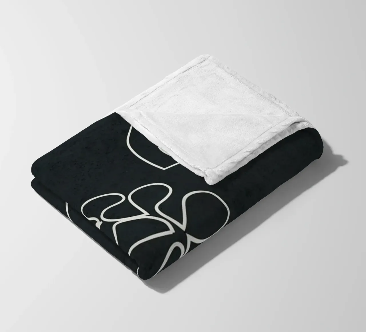 Minimal Abstract Art 2 coperta in pile da Nadjaa