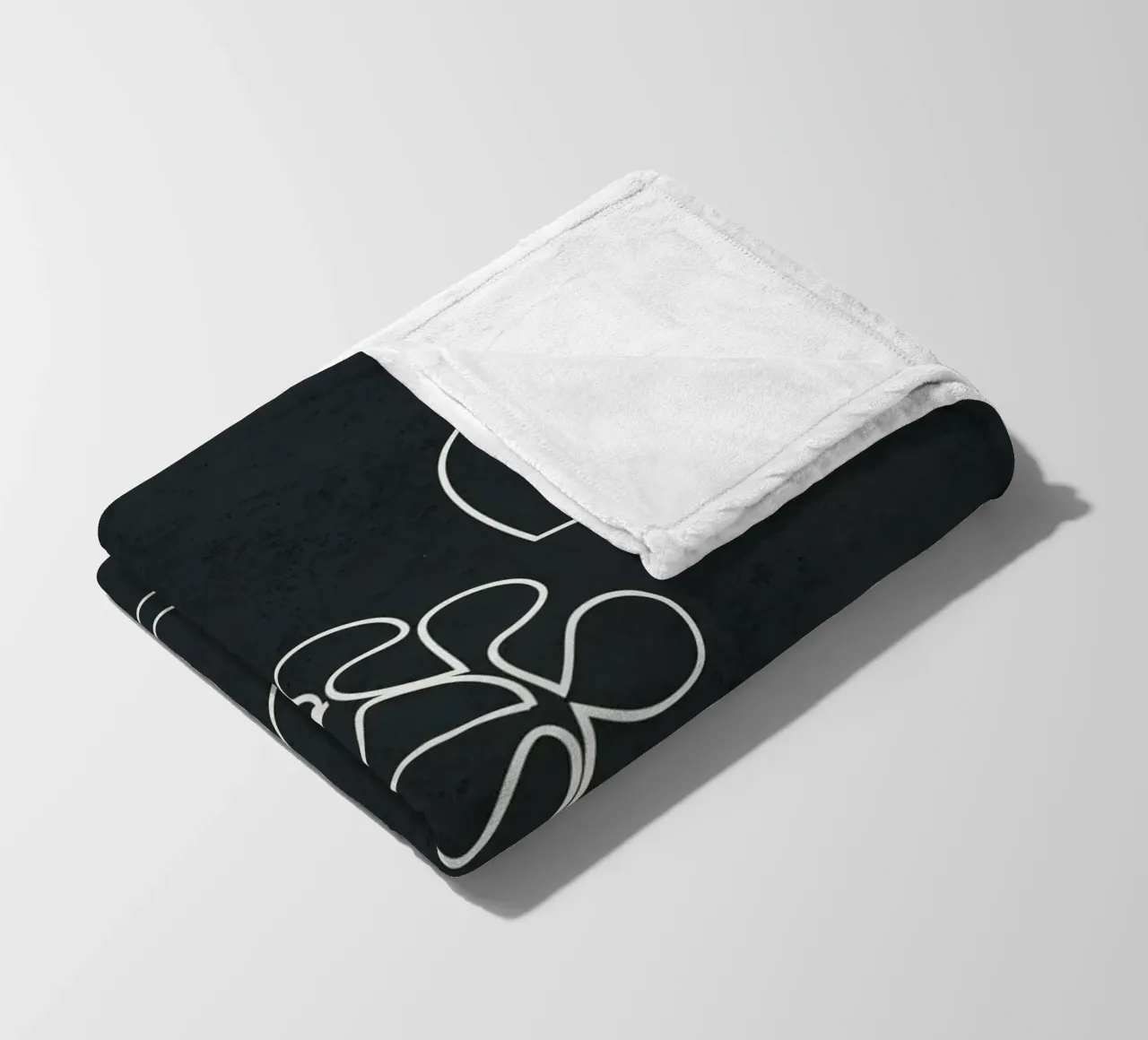 Minimal Abstract Art 2 coperta in pile da Nadjaa