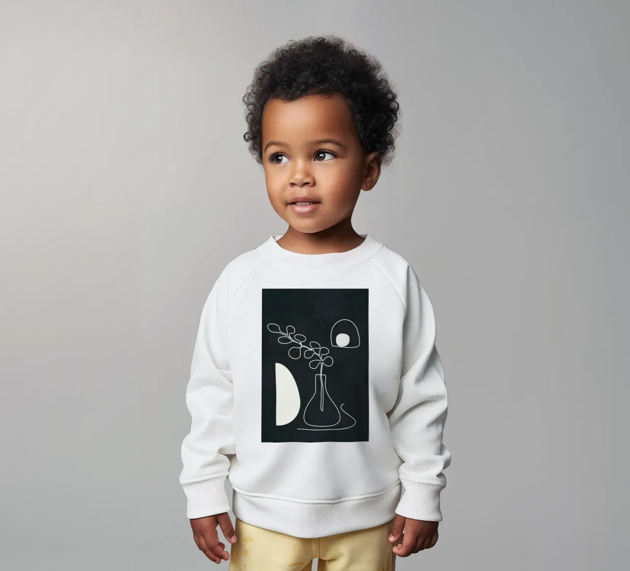 Minimal Abstract Art 2 felpa neonato da Nadjaa