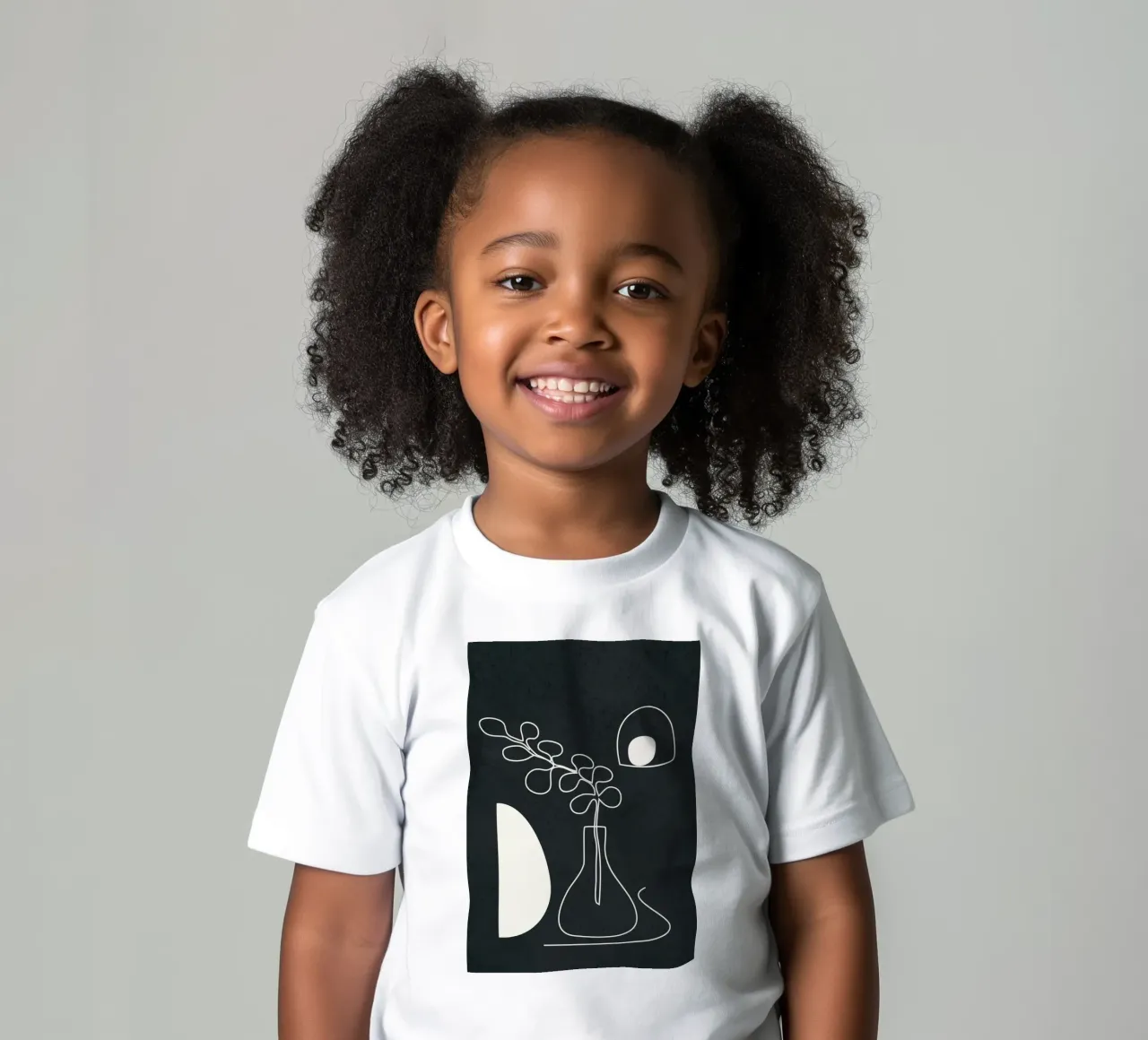 Minimal Abstract Art 2 t-shirt bambini da Nadjaa