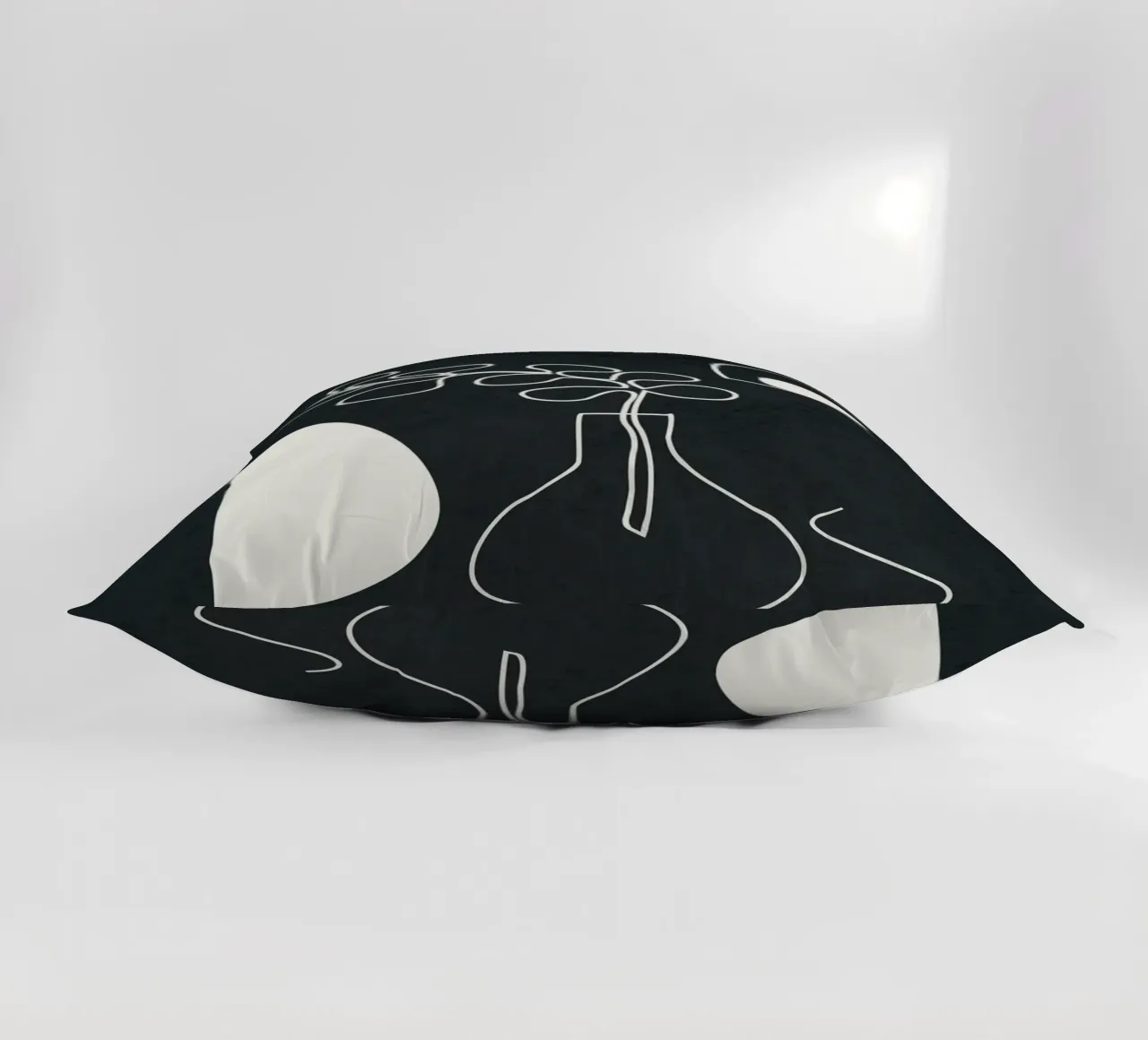 Minimal Abstract Art 2 cuscino da Nadjaa