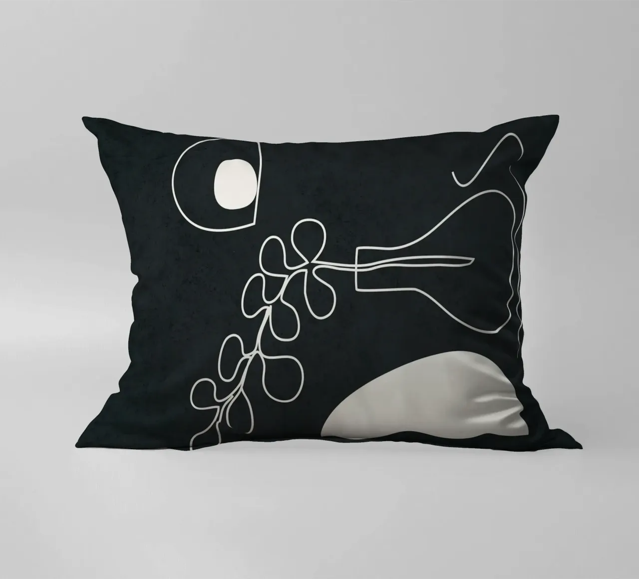 Minimal Abstract Art 2 cuscino da Nadjaa