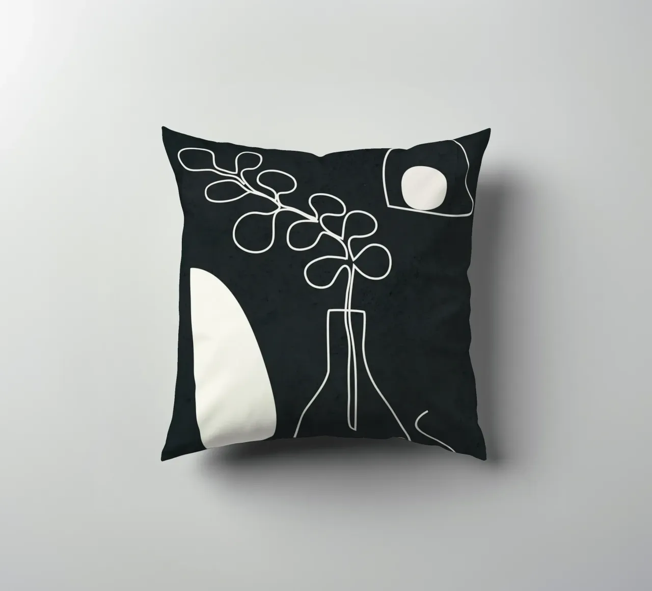 Minimal Abstract Art 2 cuscino da Nadjaa